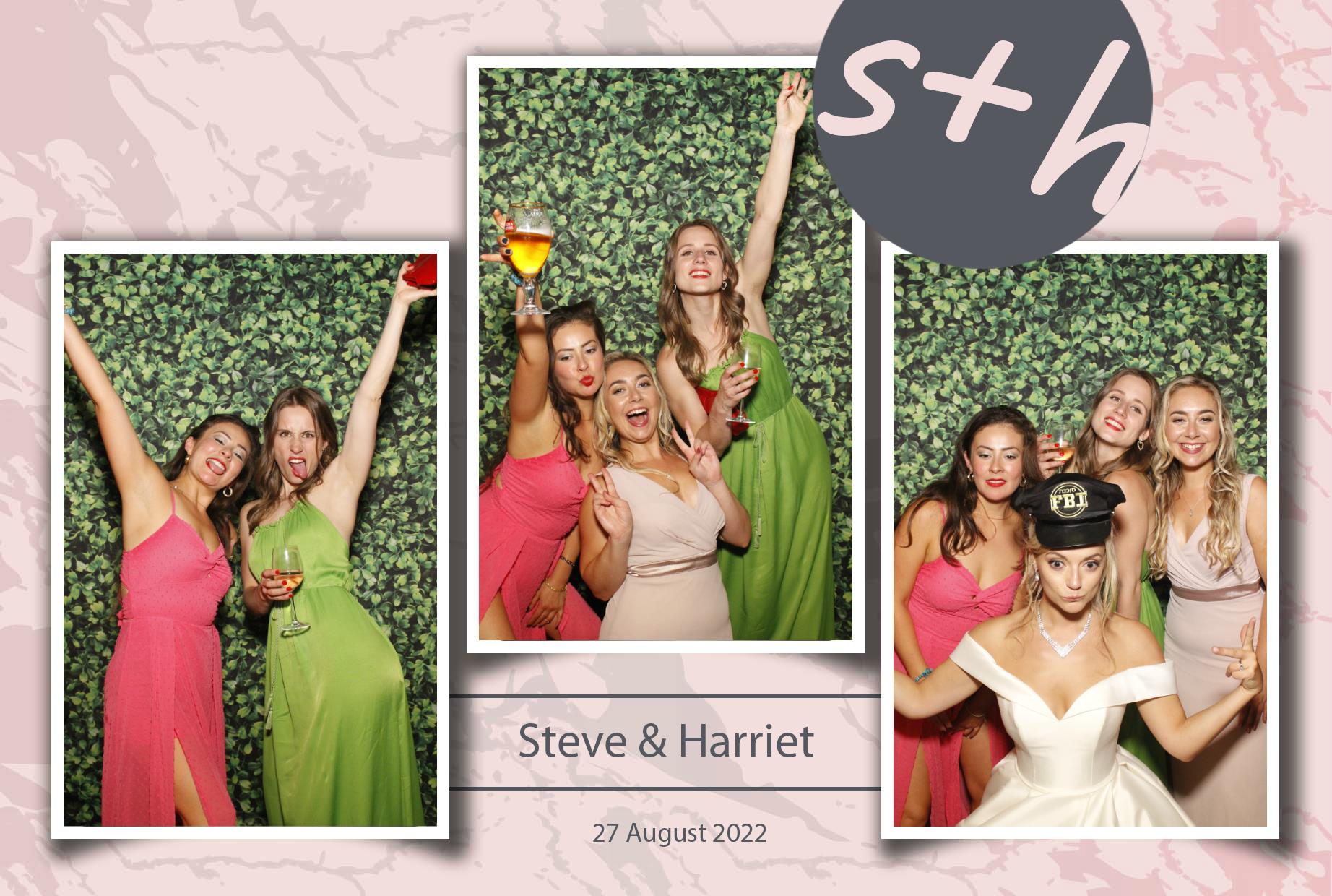 Steve & Harriet's Wedding  | View more photos from the event at gallery.myphotoboothexperience.co.uk/u/MyPhotoBoothExperienceLtd/Steve-Harriets-Wedding