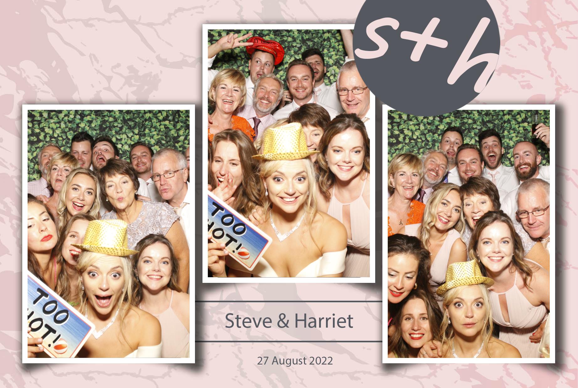 Steve & Harriet's Wedding  | View more photos from the event at gallery.myphotoboothexperience.co.uk/u/MyPhotoBoothExperienceLtd/Steve-Harriets-Wedding