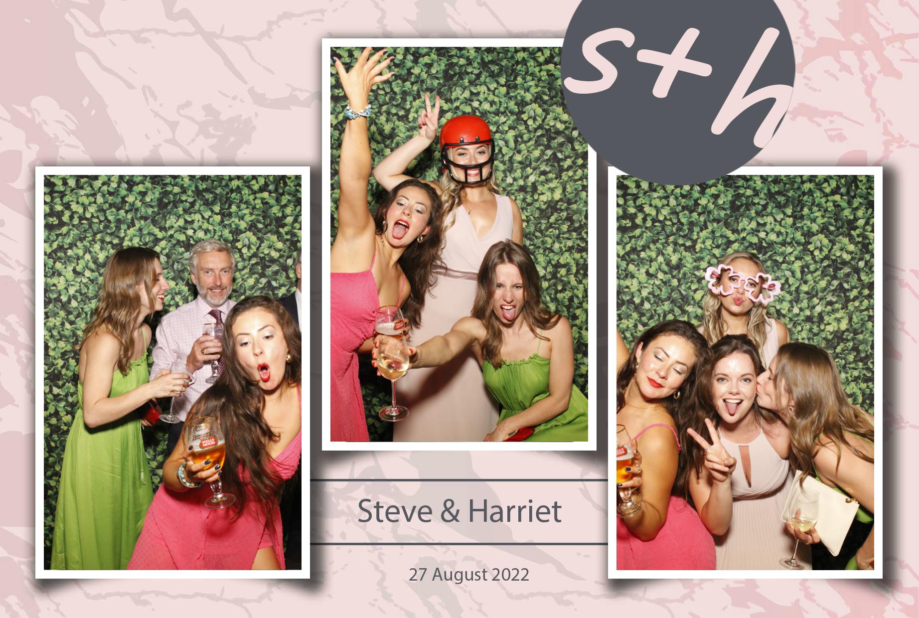 Steve & Harriet's Wedding  | View more photos from the event at gallery.myphotoboothexperience.co.uk/u/MyPhotoBoothExperienceLtd/Steve-Harriets-Wedding