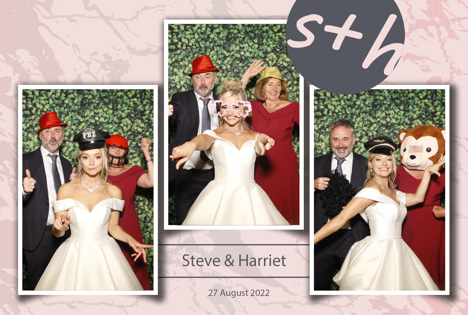Steve & Harriet's Wedding  | View more photos from the event at gallery.myphotoboothexperience.co.uk/u/MyPhotoBoothExperienceLtd/Steve-Harriets-Wedding