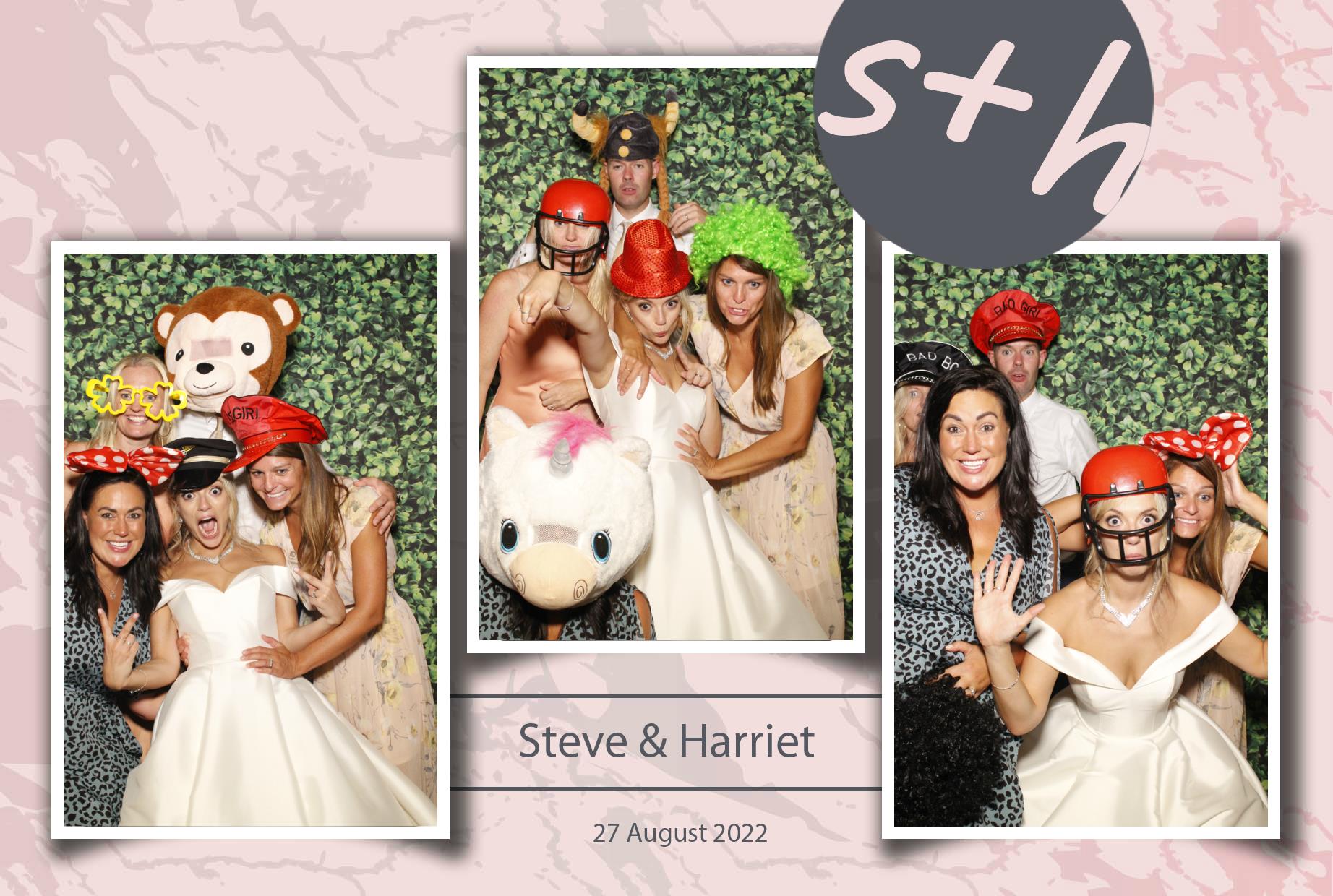 Steve & Harriet's Wedding  | View more photos from the event at gallery.myphotoboothexperience.co.uk/u/MyPhotoBoothExperienceLtd/Steve-Harriets-Wedding