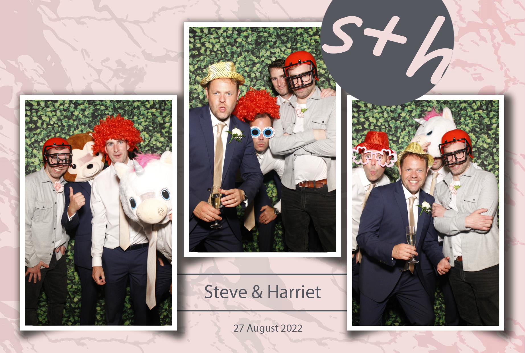 Steve & Harriet's Wedding  | View more photos from the event at gallery.myphotoboothexperience.co.uk/u/MyPhotoBoothExperienceLtd/Steve-Harriets-Wedding