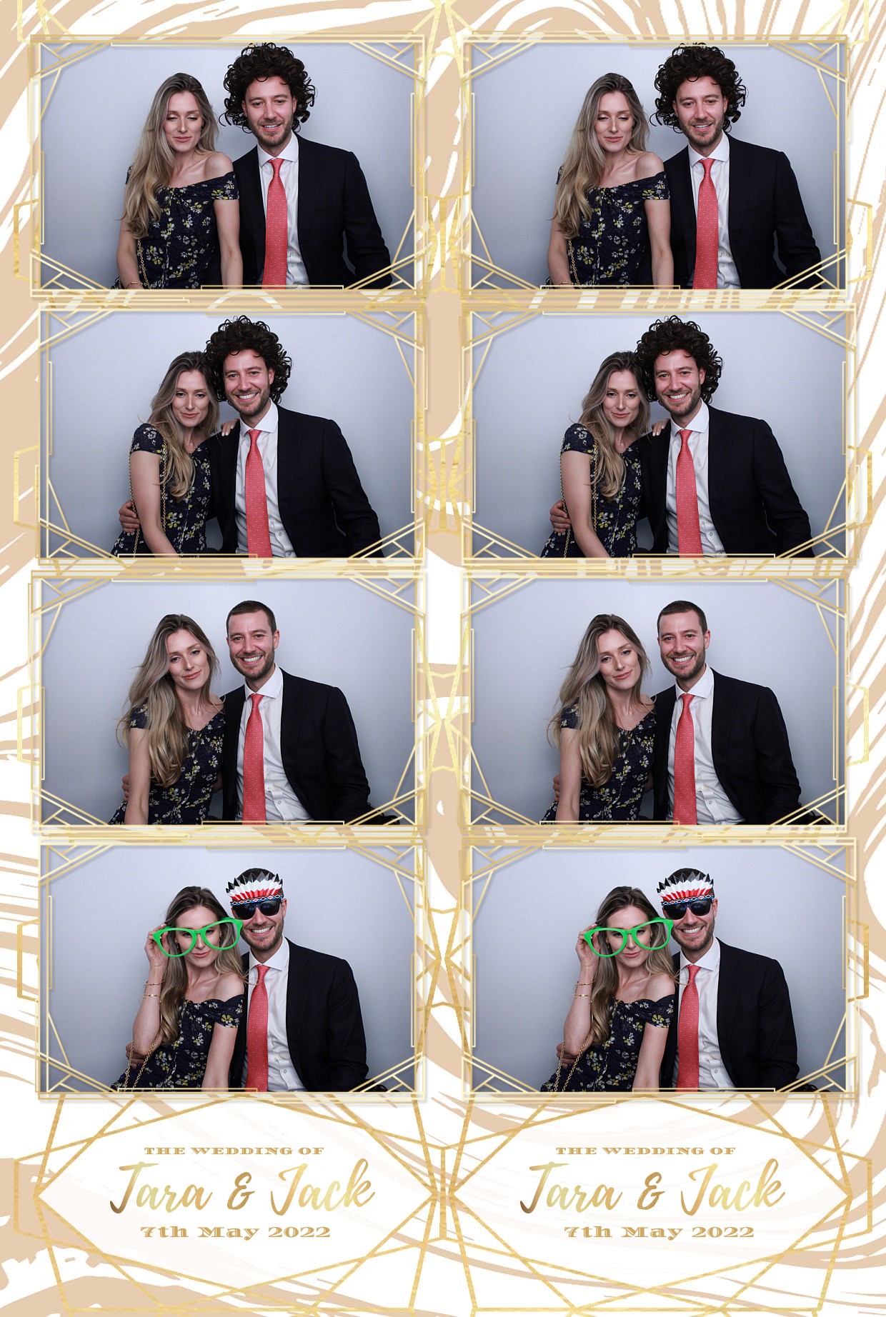 Tara & Jacks Wedding  | View more photos from the event at gallery.myphotoboothexperience.co.uk/u/MyPhotoBoothExperienceLtd/Tara-Jacks-Wedding