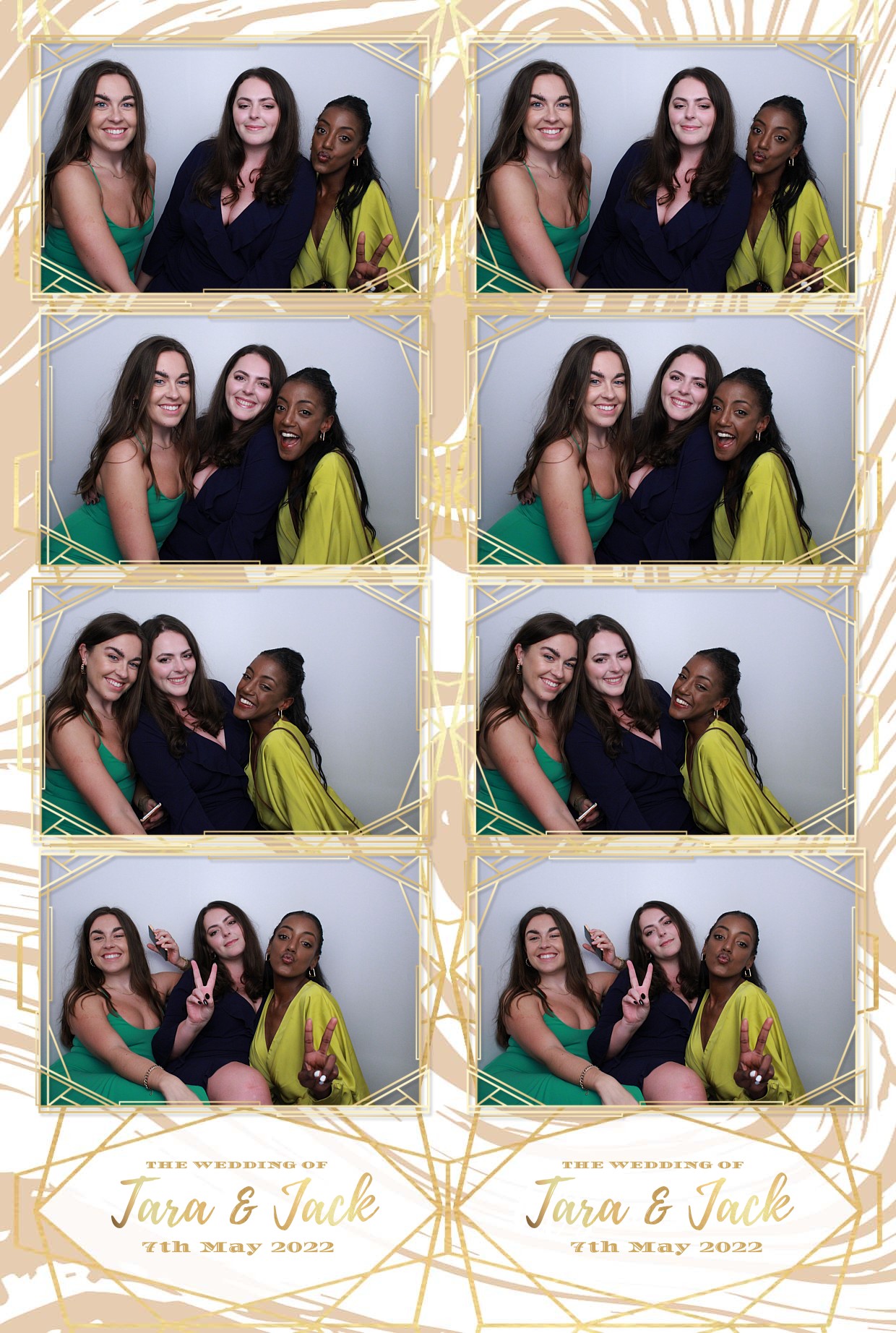 Tara & Jacks Wedding  | View more photos from the event at gallery.myphotoboothexperience.co.uk/u/MyPhotoBoothExperienceLtd/Tara-Jacks-Wedding
