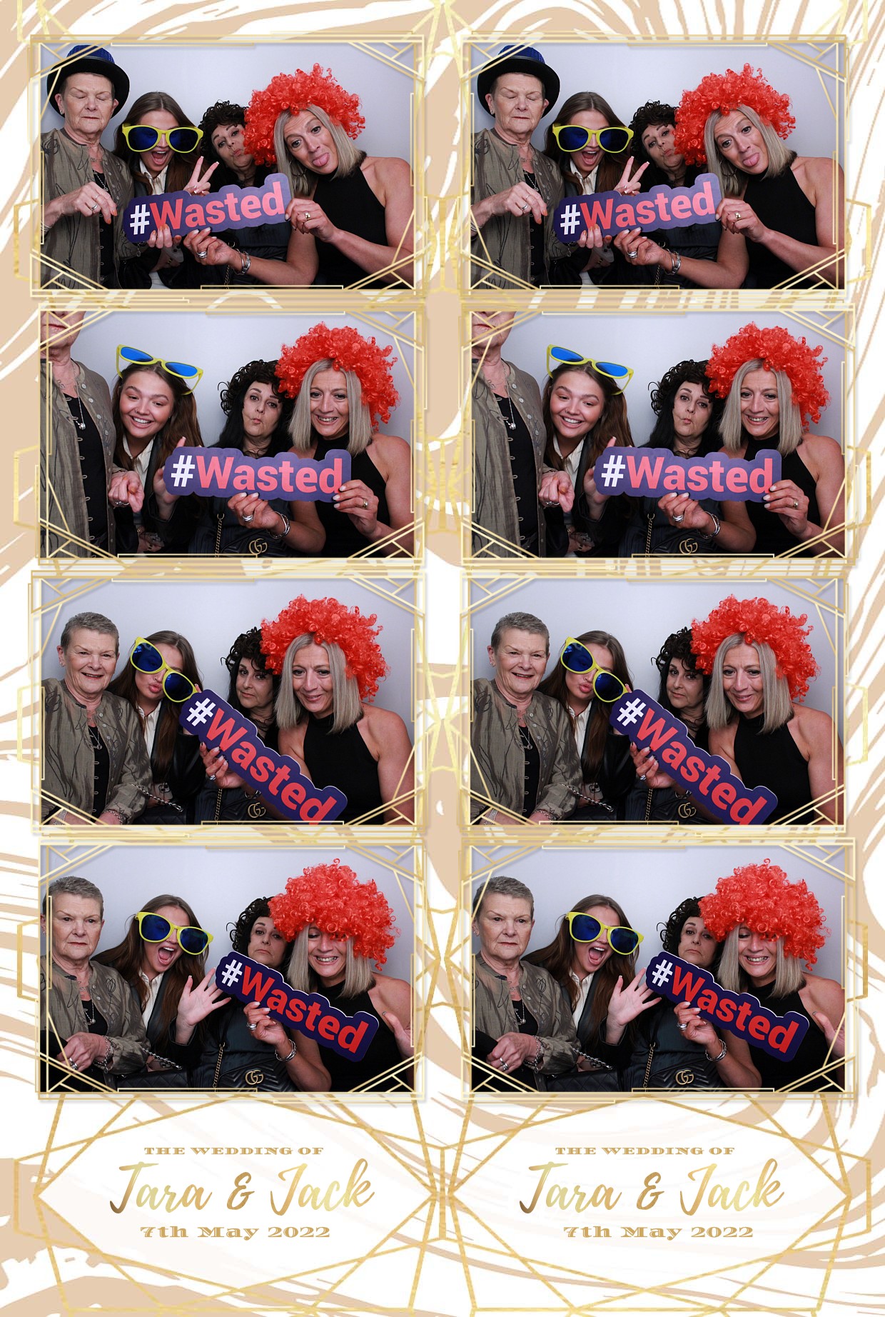 Tara & Jacks Wedding  | View more photos from the event at gallery.myphotoboothexperience.co.uk/u/MyPhotoBoothExperienceLtd/Tara-Jacks-Wedding