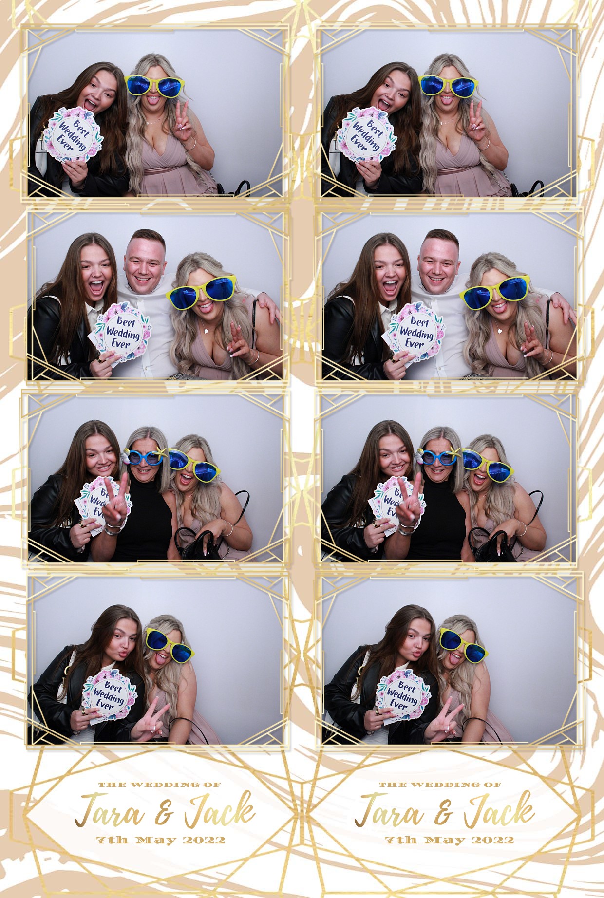 Tara & Jacks Wedding  | View more photos from the event at gallery.myphotoboothexperience.co.uk/u/MyPhotoBoothExperienceLtd/Tara-Jacks-Wedding