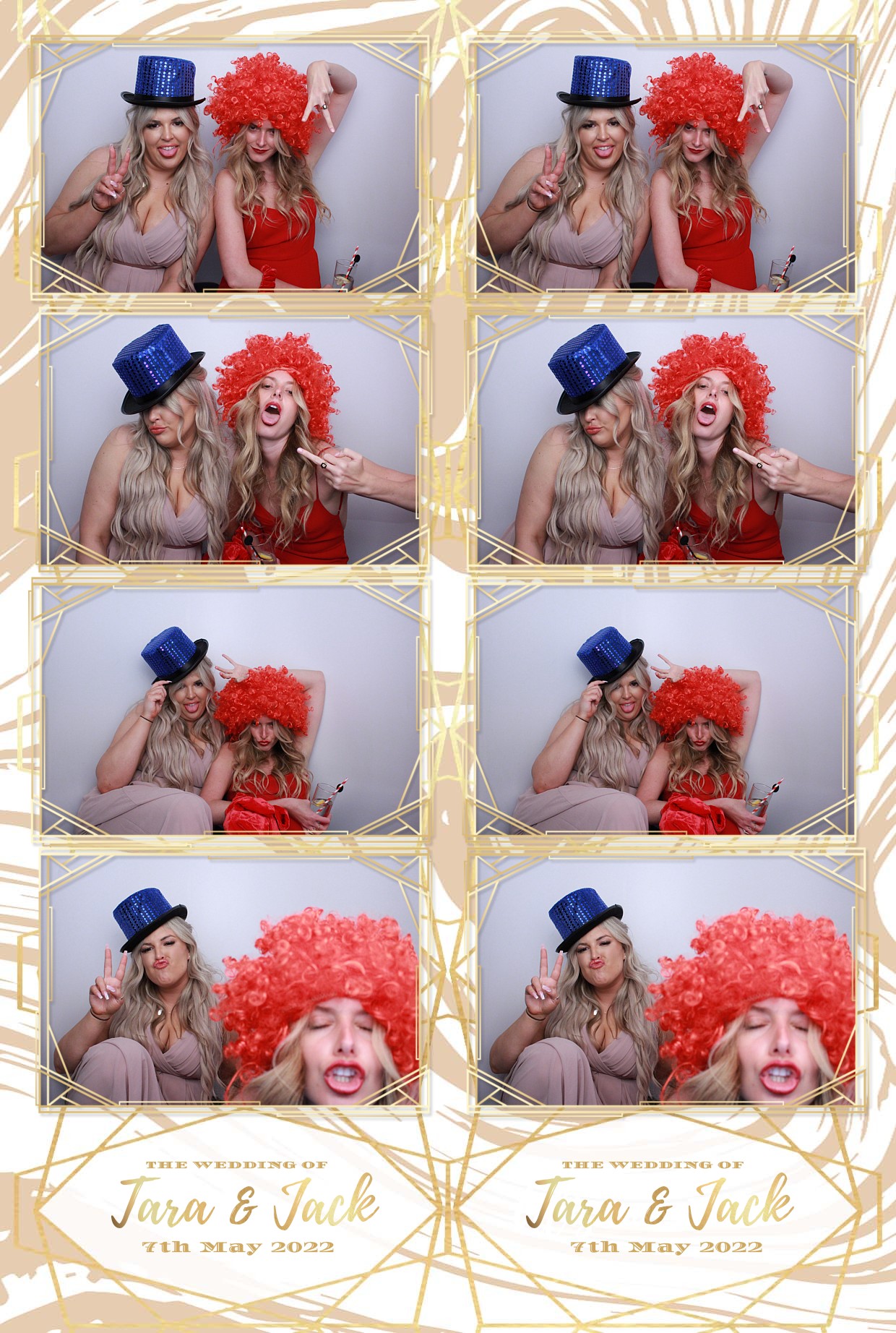 Tara & Jacks Wedding  | View more photos from the event at gallery.myphotoboothexperience.co.uk/u/MyPhotoBoothExperienceLtd/Tara-Jacks-Wedding