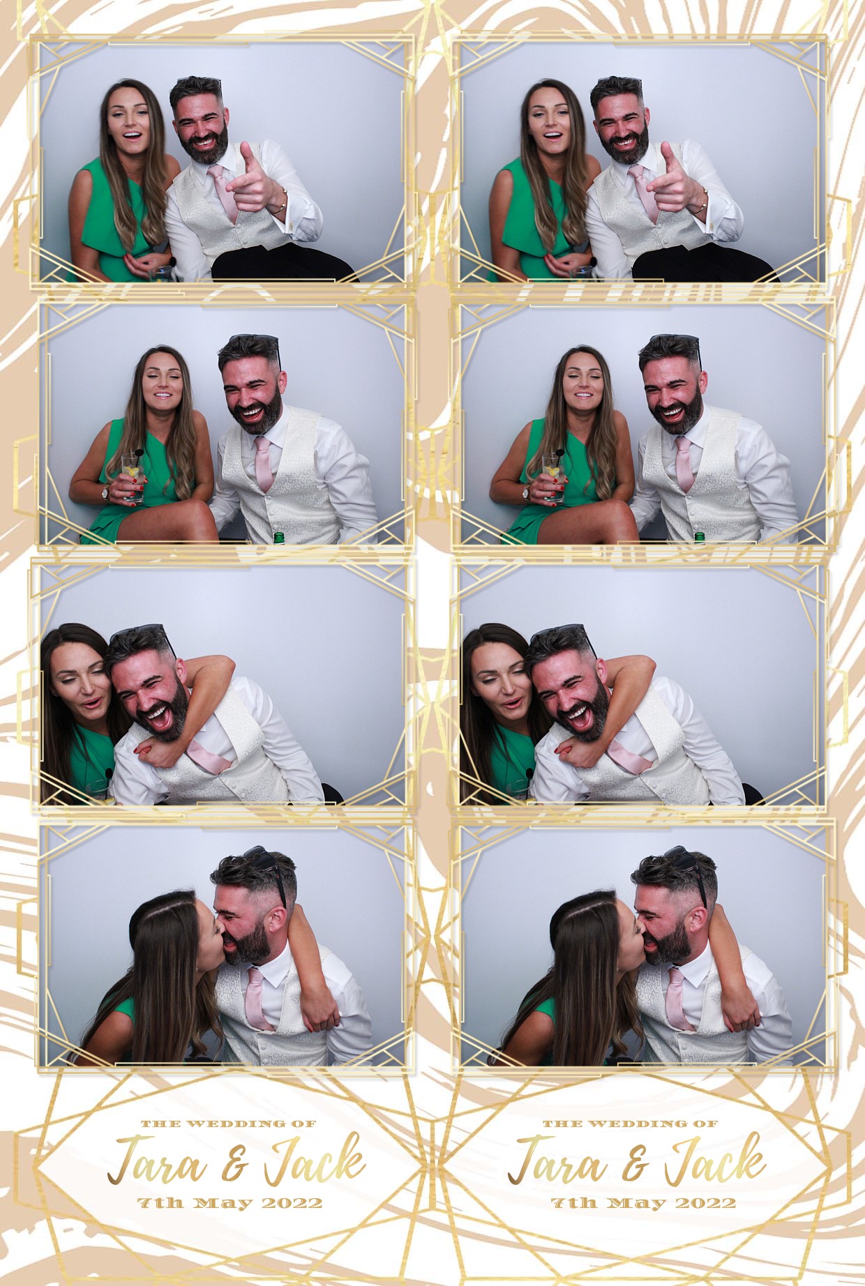 Tara & Jacks Wedding  | View more photos from the event at gallery.myphotoboothexperience.co.uk/u/MyPhotoBoothExperienceLtd/Tara-Jacks-Wedding