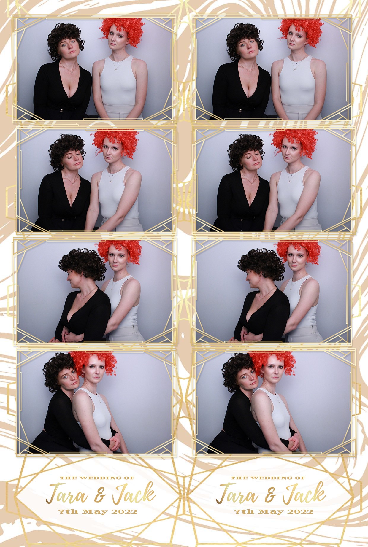 Tara & Jacks Wedding  | View more photos from the event at gallery.myphotoboothexperience.co.uk/u/MyPhotoBoothExperienceLtd/Tara-Jacks-Wedding