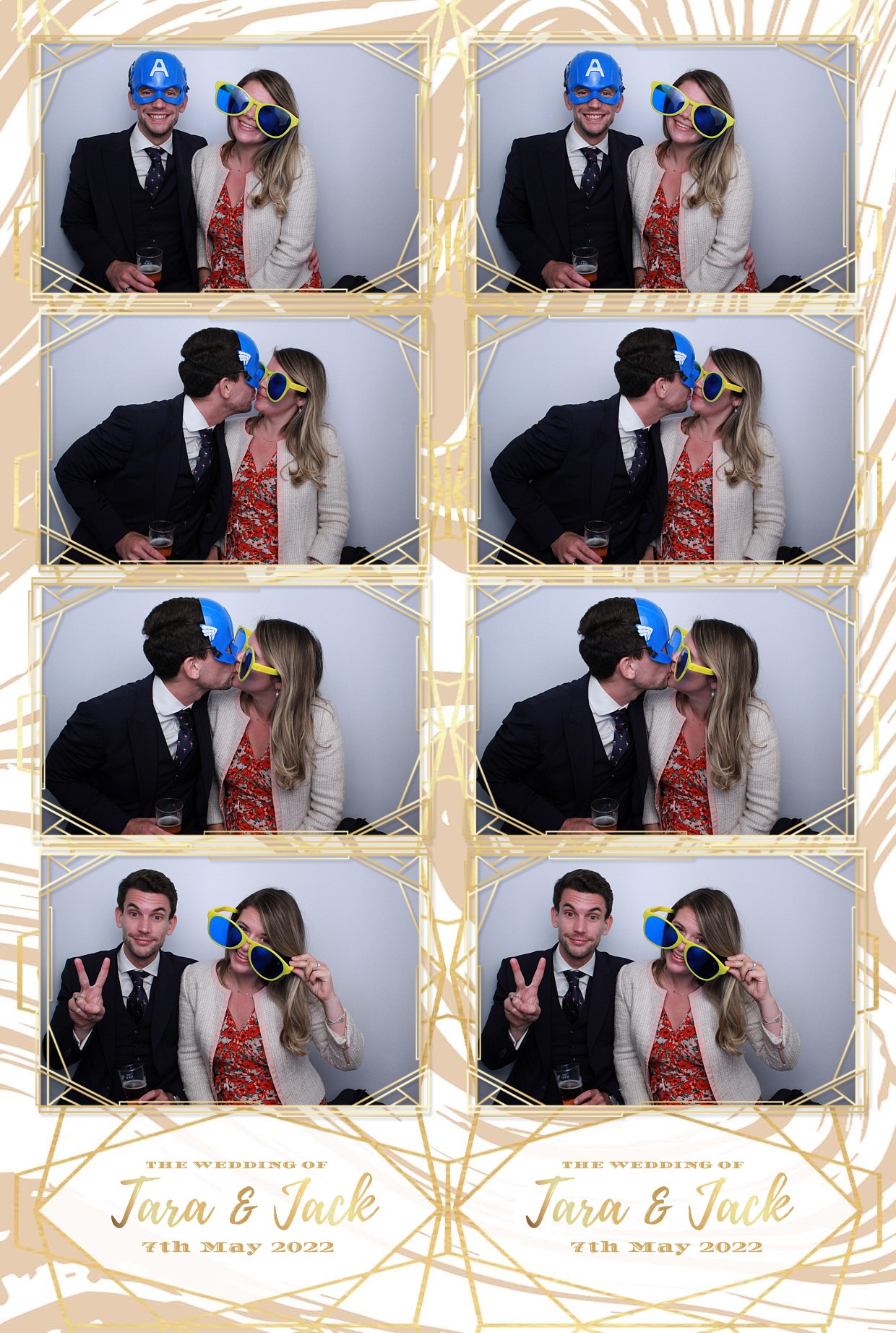 Tara & Jacks Wedding  | View more photos from the event at gallery.myphotoboothexperience.co.uk/u/MyPhotoBoothExperienceLtd/Tara-Jacks-Wedding