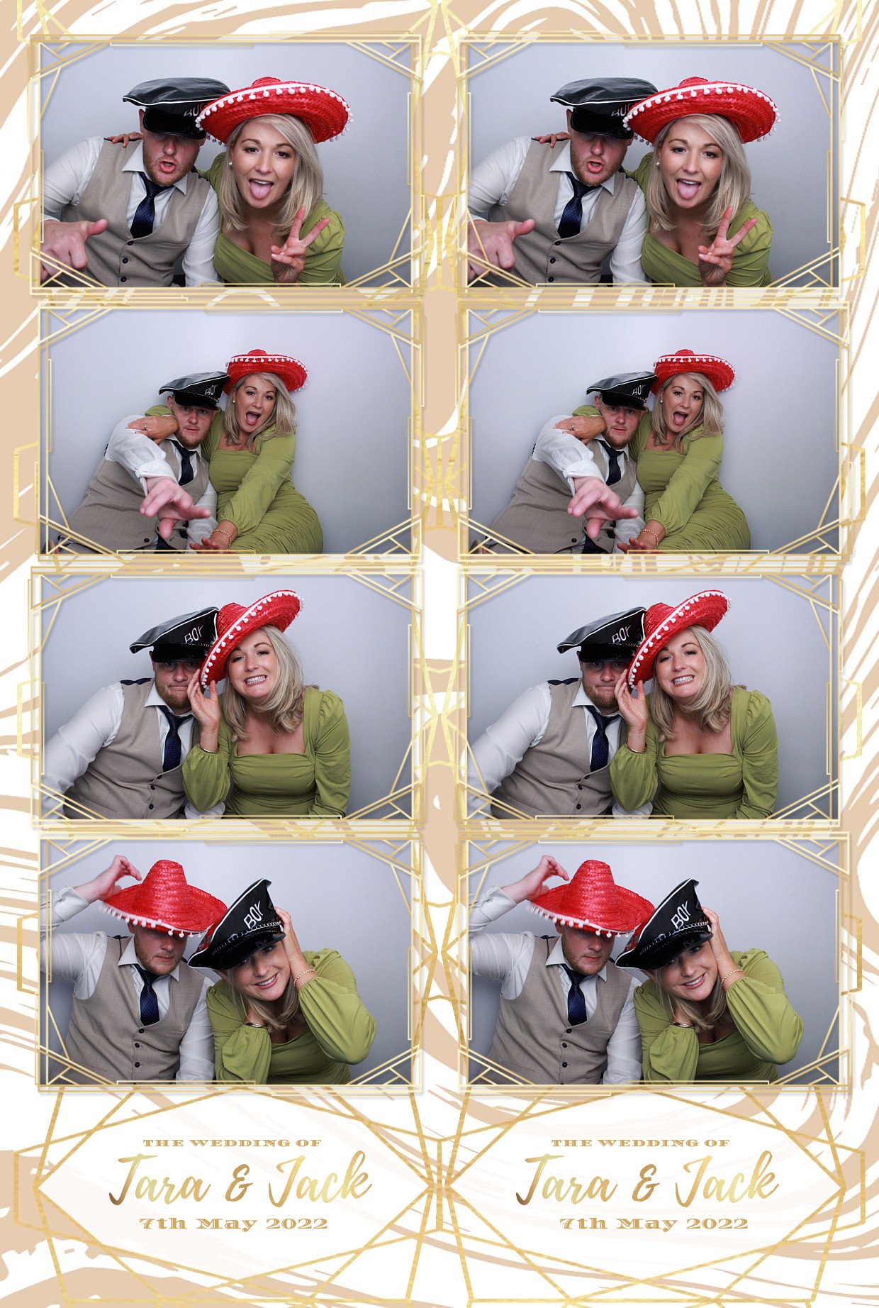 Tara & Jacks Wedding  | View more photos from the event at gallery.myphotoboothexperience.co.uk/u/MyPhotoBoothExperienceLtd/Tara-Jacks-Wedding