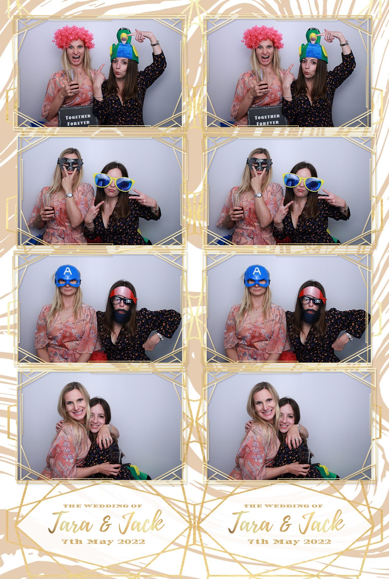 Tara & Jacks Wedding  | View more photos from the event at gallery.myphotoboothexperience.co.uk/u/MyPhotoBoothExperienceLtd/Tara-Jacks-Wedding