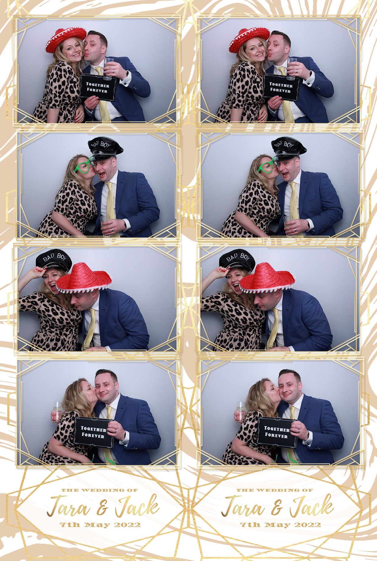 Tara & Jacks Wedding  | View more photos from the event at gallery.myphotoboothexperience.co.uk/u/MyPhotoBoothExperienceLtd/Tara-Jacks-Wedding