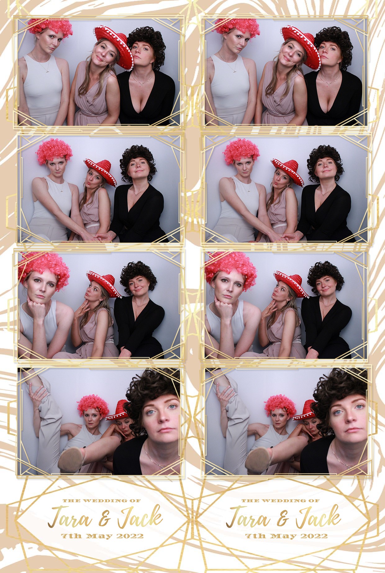 Tara & Jacks Wedding  | View more photos from the event at gallery.myphotoboothexperience.co.uk/u/MyPhotoBoothExperienceLtd/Tara-Jacks-Wedding