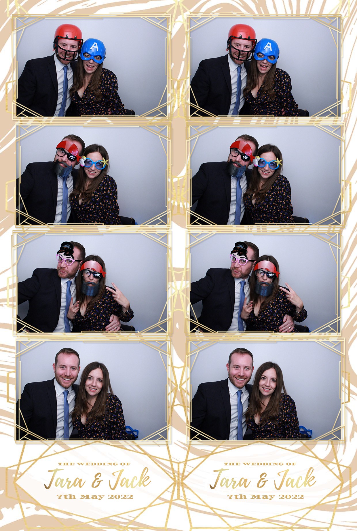 Tara & Jacks Wedding  | View more photos from the event at gallery.myphotoboothexperience.co.uk/u/MyPhotoBoothExperienceLtd/Tara-Jacks-Wedding