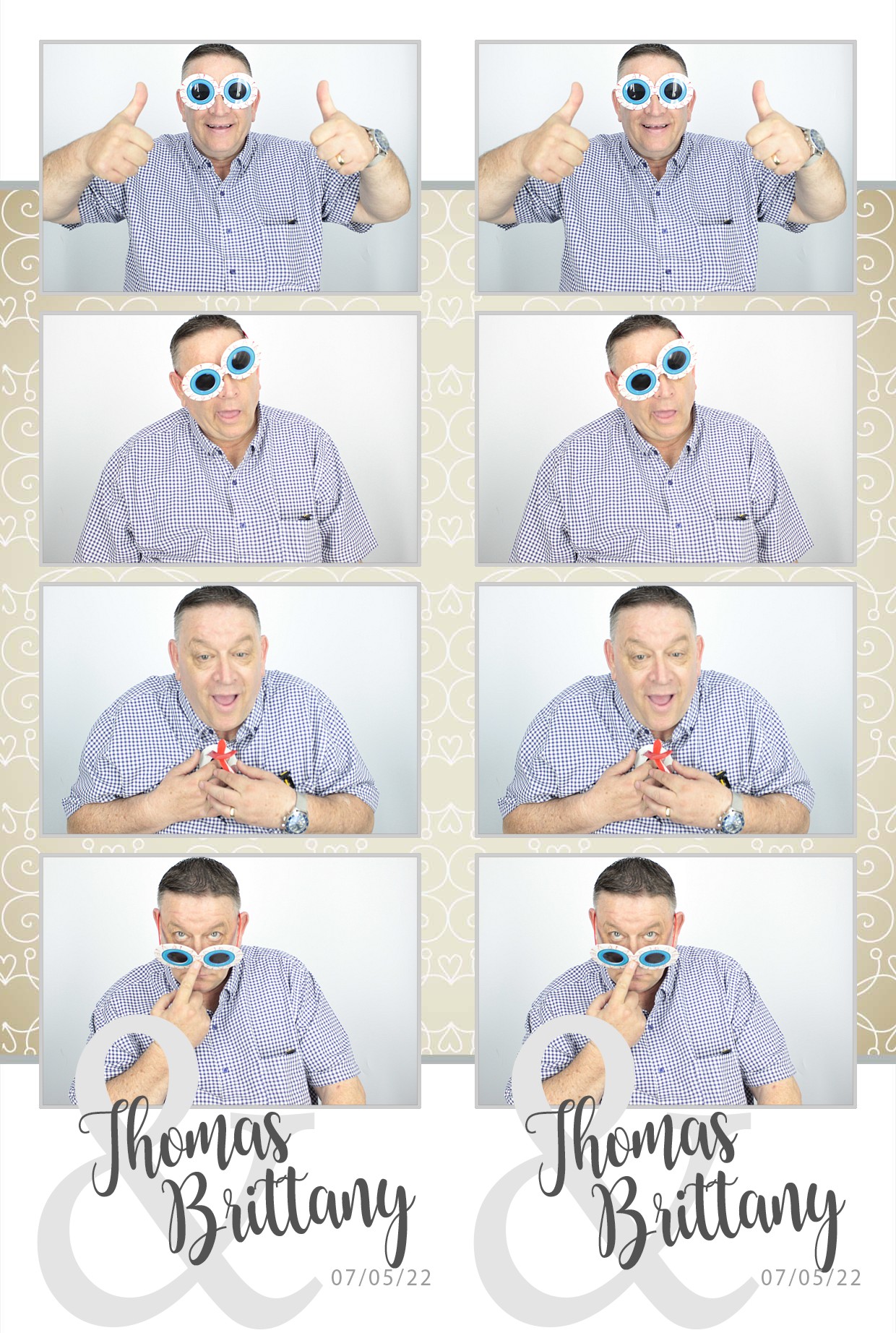 Thomas & brittany's Wedding  | View more photos from the event at gallery.myphotoboothexperience.co.uk/u/MyPhotoBoothExperienceLtd/Thomas-brittanys-Wedding