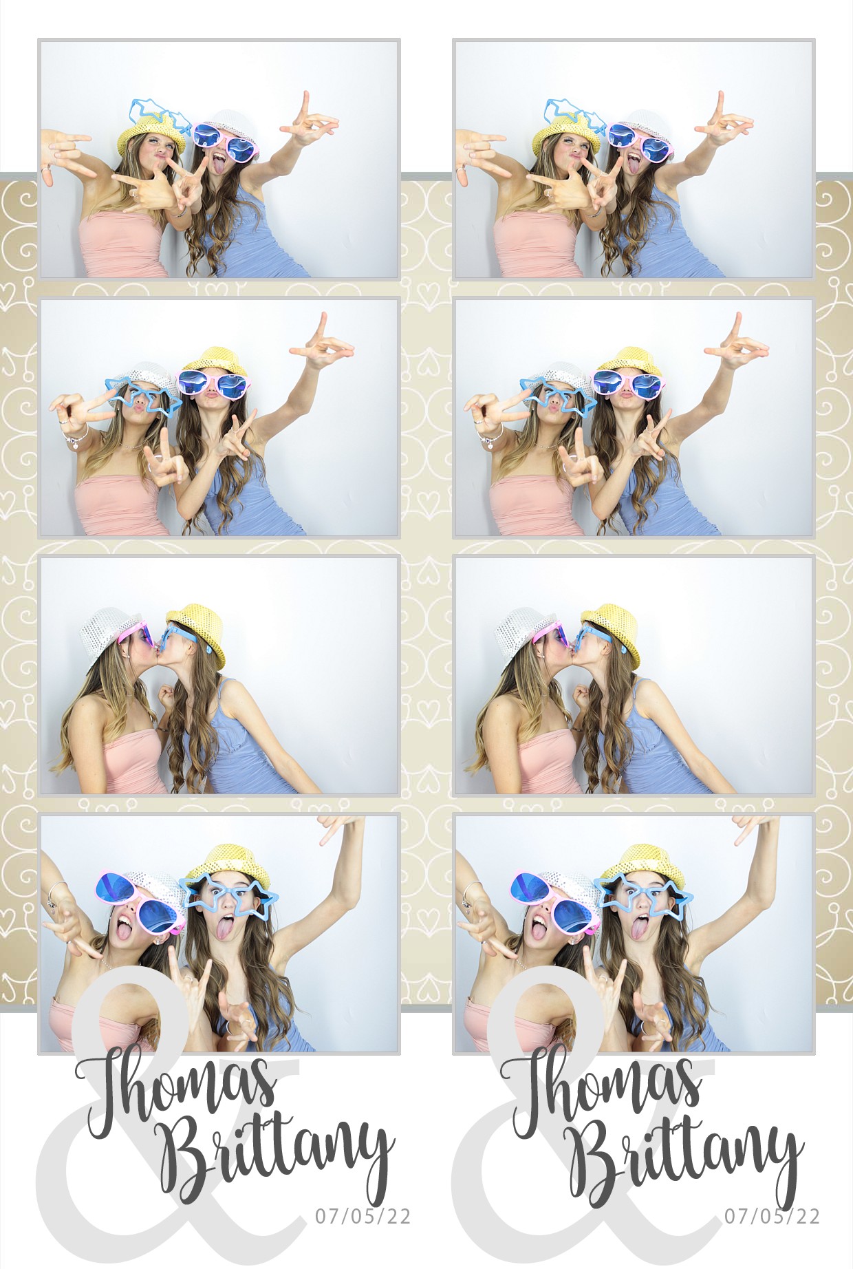 Thomas & brittany's Wedding  | View more photos from the event at gallery.myphotoboothexperience.co.uk/u/MyPhotoBoothExperienceLtd/Thomas-brittanys-Wedding