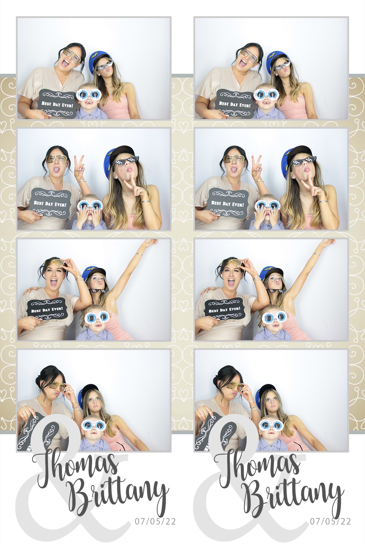 Thomas & brittany's Wedding  | View more photos from the event at gallery.myphotoboothexperience.co.uk/u/MyPhotoBoothExperienceLtd/Thomas-brittanys-Wedding