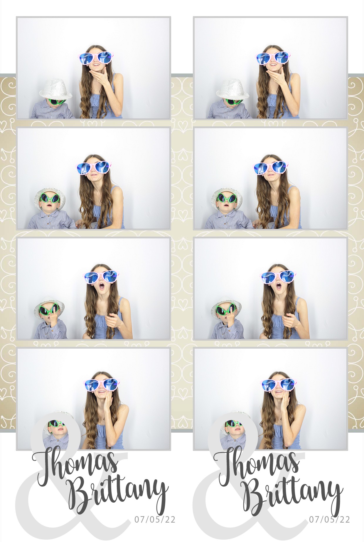 Thomas & brittany's Wedding  | View more photos from the event at gallery.myphotoboothexperience.co.uk/u/MyPhotoBoothExperienceLtd/Thomas-brittanys-Wedding