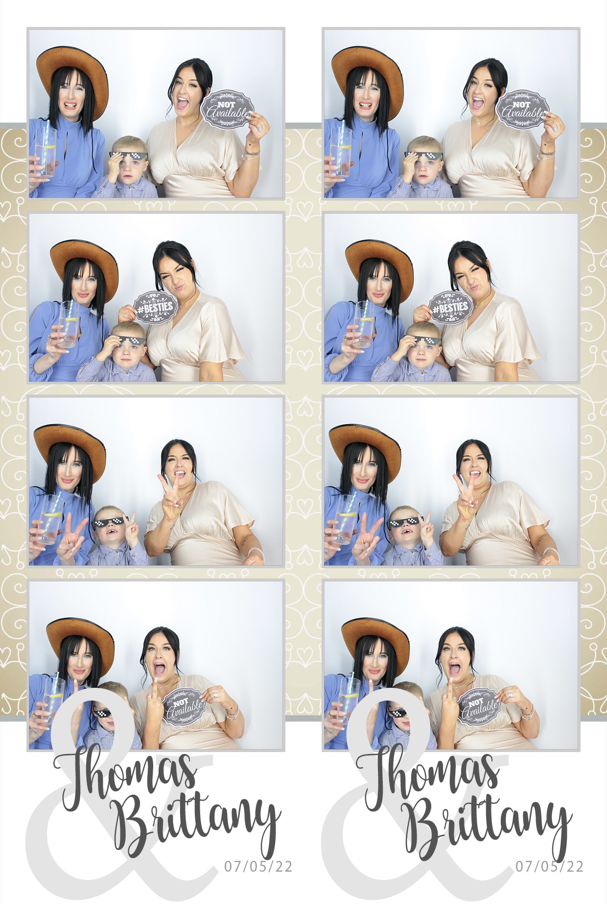 Thomas & brittany's Wedding  | View more photos from the event at gallery.myphotoboothexperience.co.uk/u/MyPhotoBoothExperienceLtd/Thomas-brittanys-Wedding