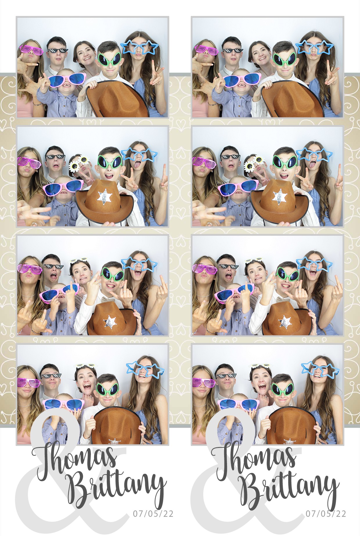 Thomas & brittany's Wedding  | View more photos from the event at gallery.myphotoboothexperience.co.uk/u/MyPhotoBoothExperienceLtd/Thomas-brittanys-Wedding