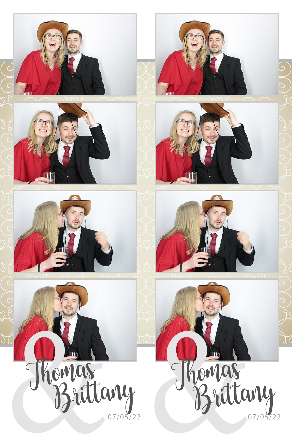 Thomas & brittany's Wedding  | View more photos from the event at gallery.myphotoboothexperience.co.uk/u/MyPhotoBoothExperienceLtd/Thomas-brittanys-Wedding