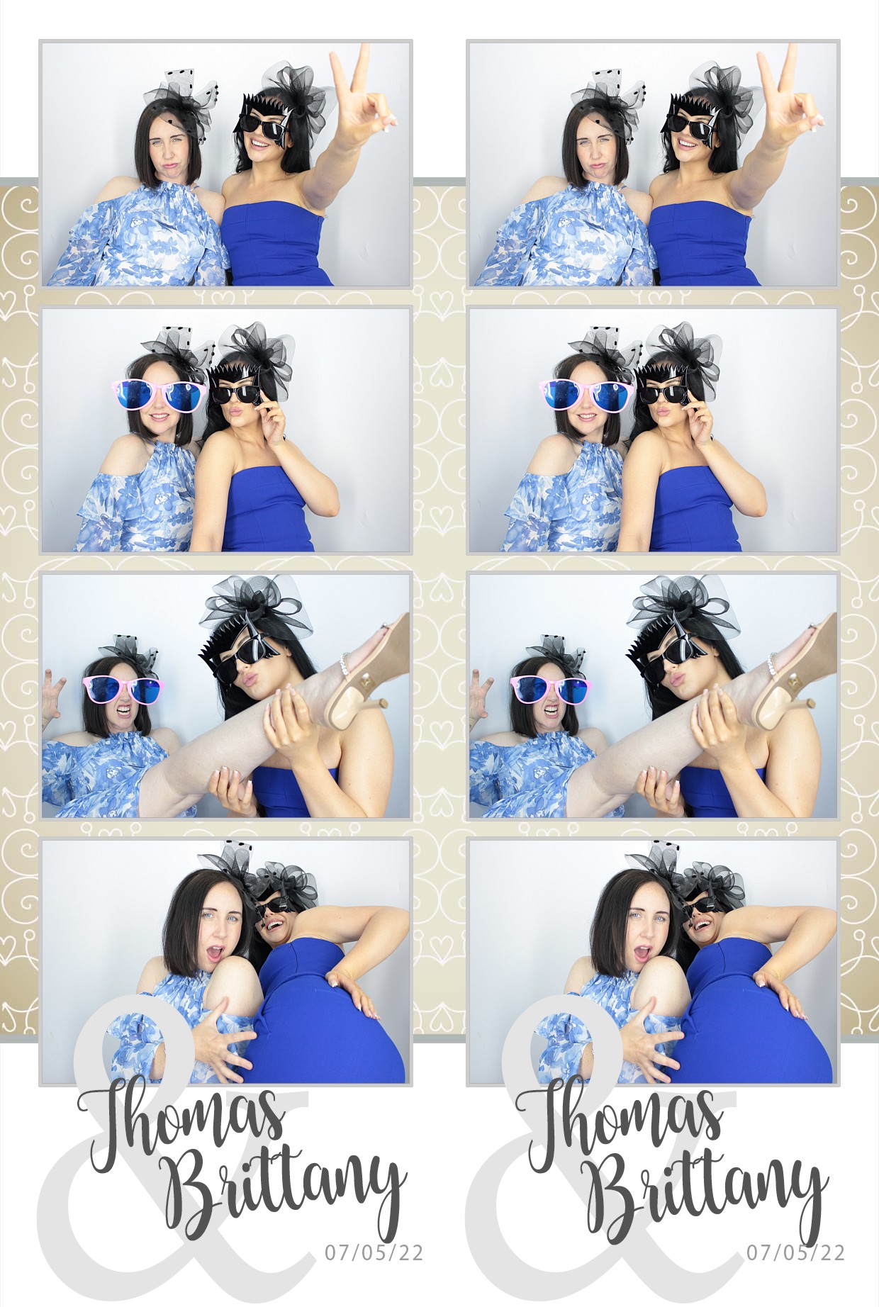 Thomas & brittany's Wedding  | View more photos from the event at gallery.myphotoboothexperience.co.uk/u/MyPhotoBoothExperienceLtd/Thomas-brittanys-Wedding
