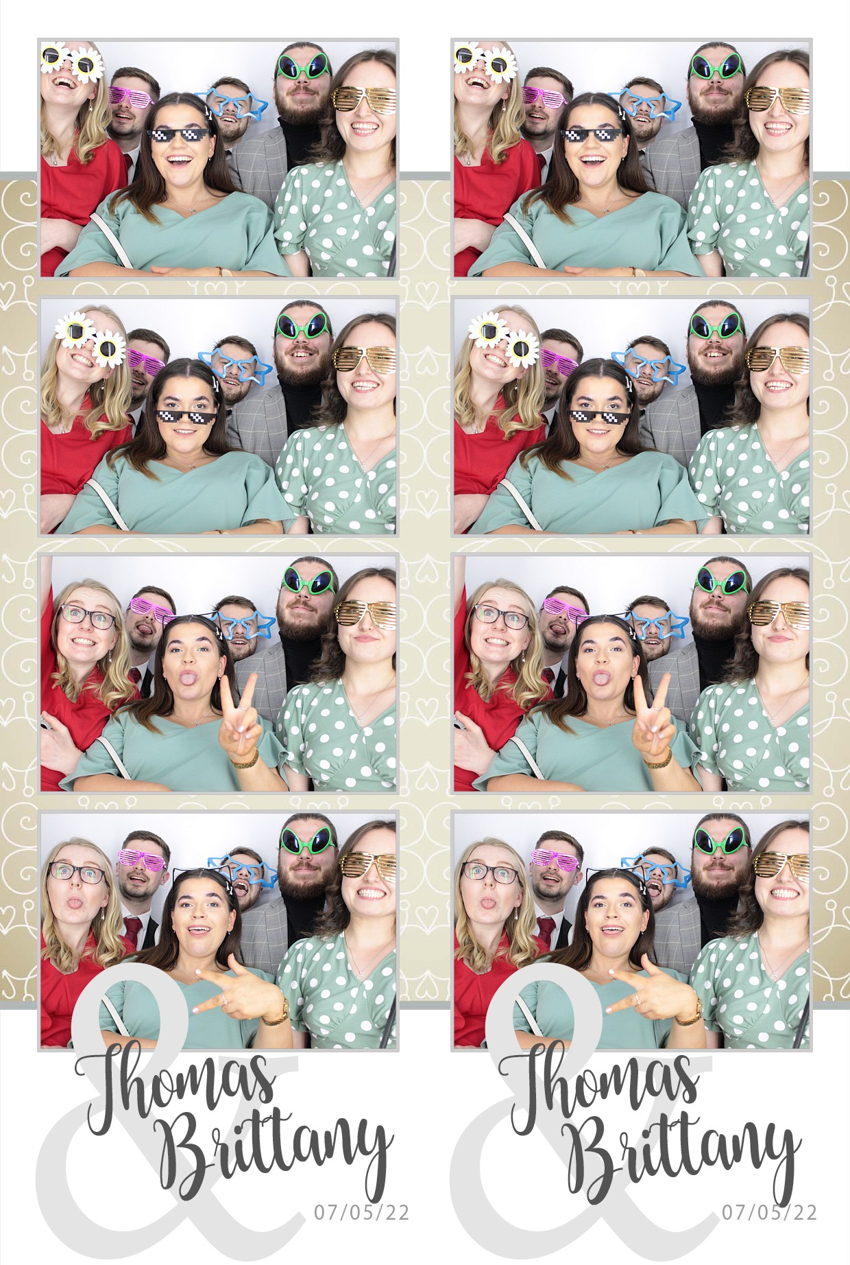 Thomas & brittany's Wedding  | View more photos from the event at gallery.myphotoboothexperience.co.uk/u/MyPhotoBoothExperienceLtd/Thomas-brittanys-Wedding