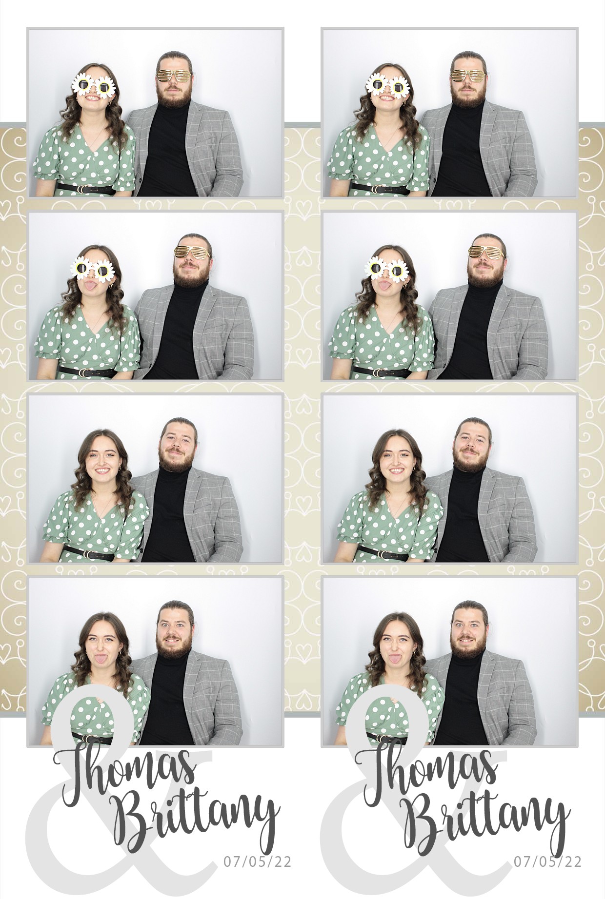 Thomas & brittany's Wedding  | View more photos from the event at gallery.myphotoboothexperience.co.uk/u/MyPhotoBoothExperienceLtd/Thomas-brittanys-Wedding