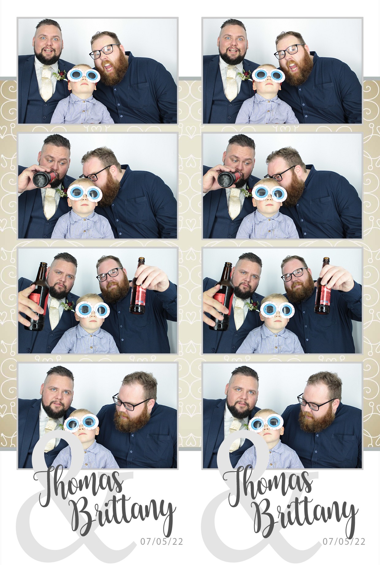 Thomas & brittany's Wedding  | View more photos from the event at gallery.myphotoboothexperience.co.uk/u/MyPhotoBoothExperienceLtd/Thomas-brittanys-Wedding