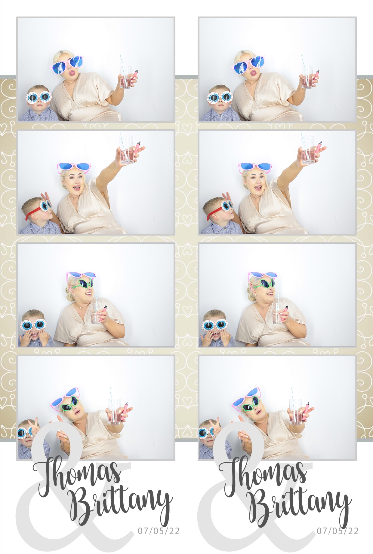 Thomas & brittany's Wedding  | View more photos from the event at gallery.myphotoboothexperience.co.uk/u/MyPhotoBoothExperienceLtd/Thomas-brittanys-Wedding