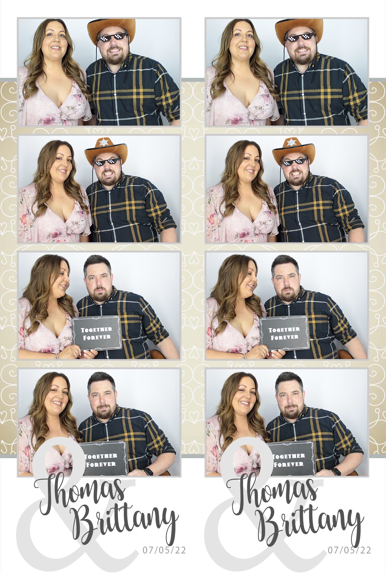 Thomas & brittany's Wedding  | View more photos from the event at gallery.myphotoboothexperience.co.uk/u/MyPhotoBoothExperienceLtd/Thomas-brittanys-Wedding
