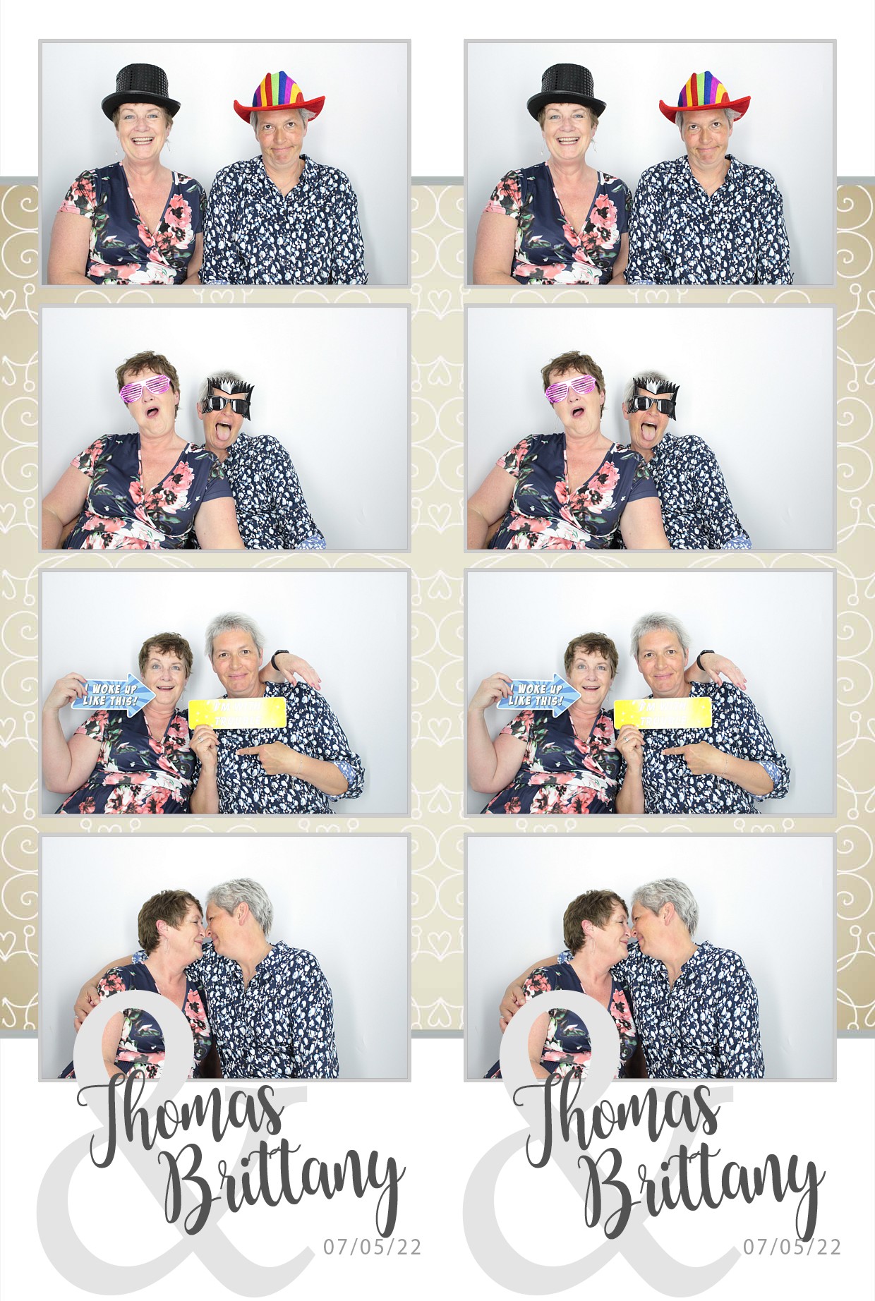 Thomas & brittany's Wedding  | View more photos from the event at gallery.myphotoboothexperience.co.uk/u/MyPhotoBoothExperienceLtd/Thomas-brittanys-Wedding
