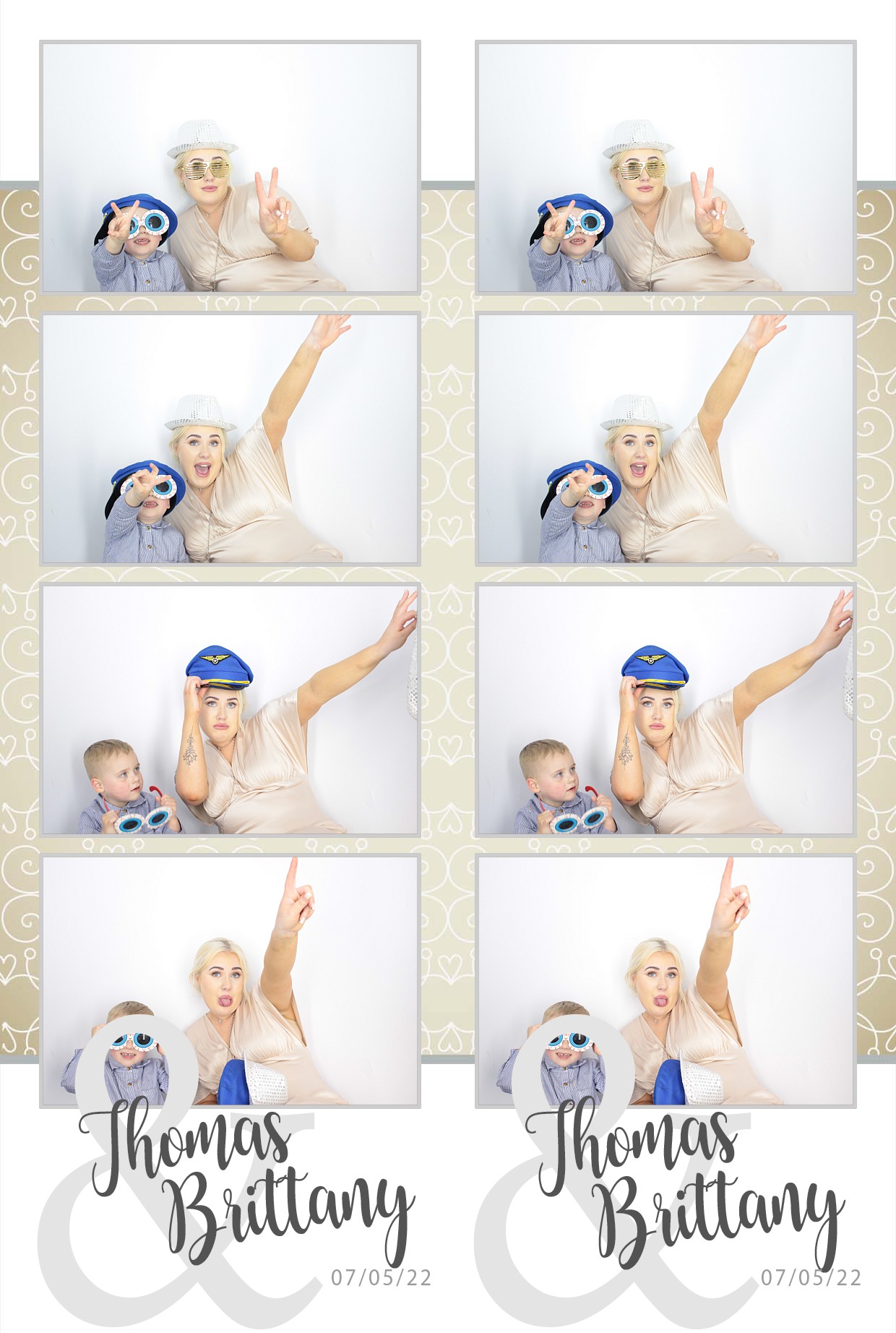 Thomas & brittany's Wedding  | View more photos from the event at gallery.myphotoboothexperience.co.uk/u/MyPhotoBoothExperienceLtd/Thomas-brittanys-Wedding