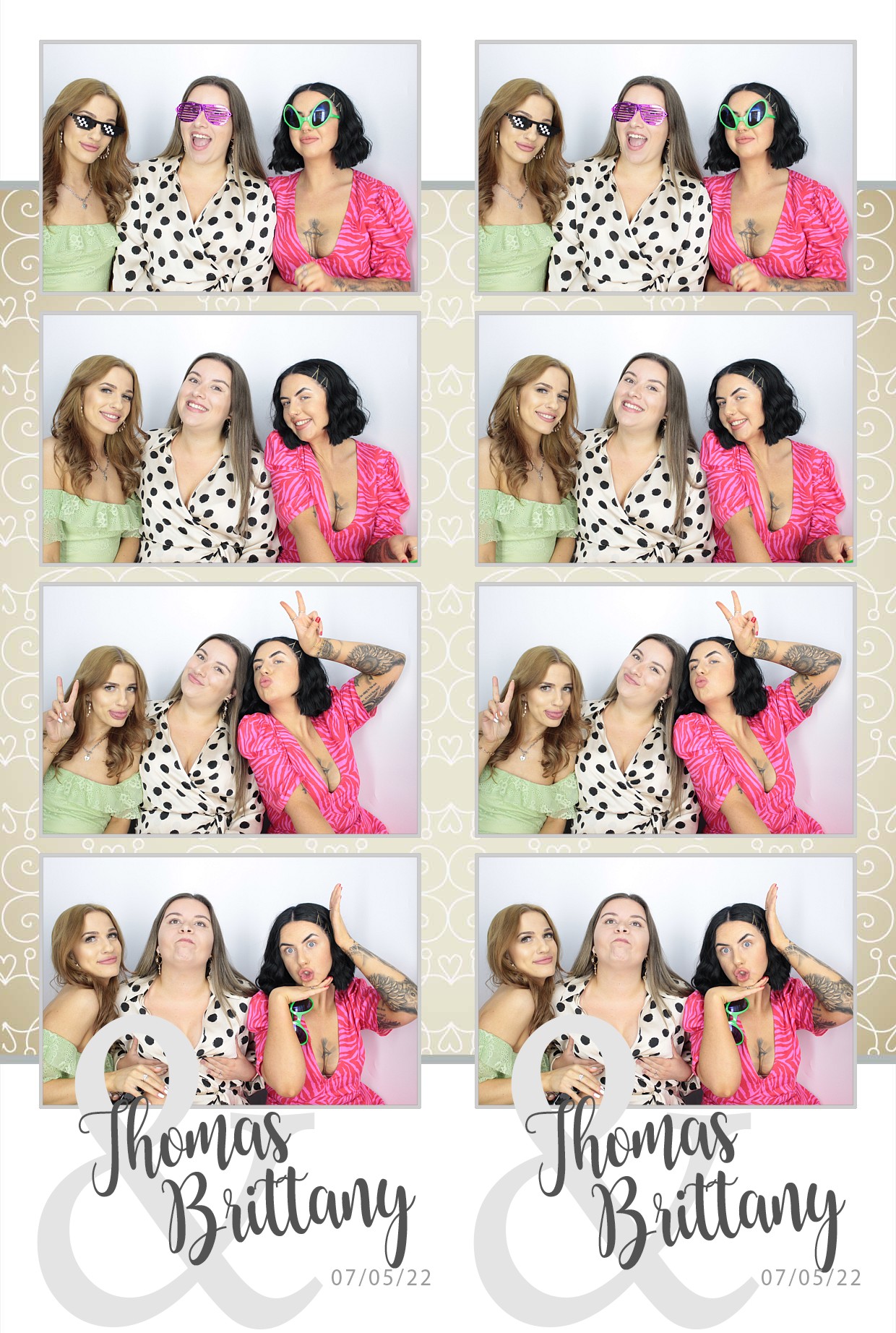 Thomas & brittany's Wedding  | View more photos from the event at gallery.myphotoboothexperience.co.uk/u/MyPhotoBoothExperienceLtd/Thomas-brittanys-Wedding
