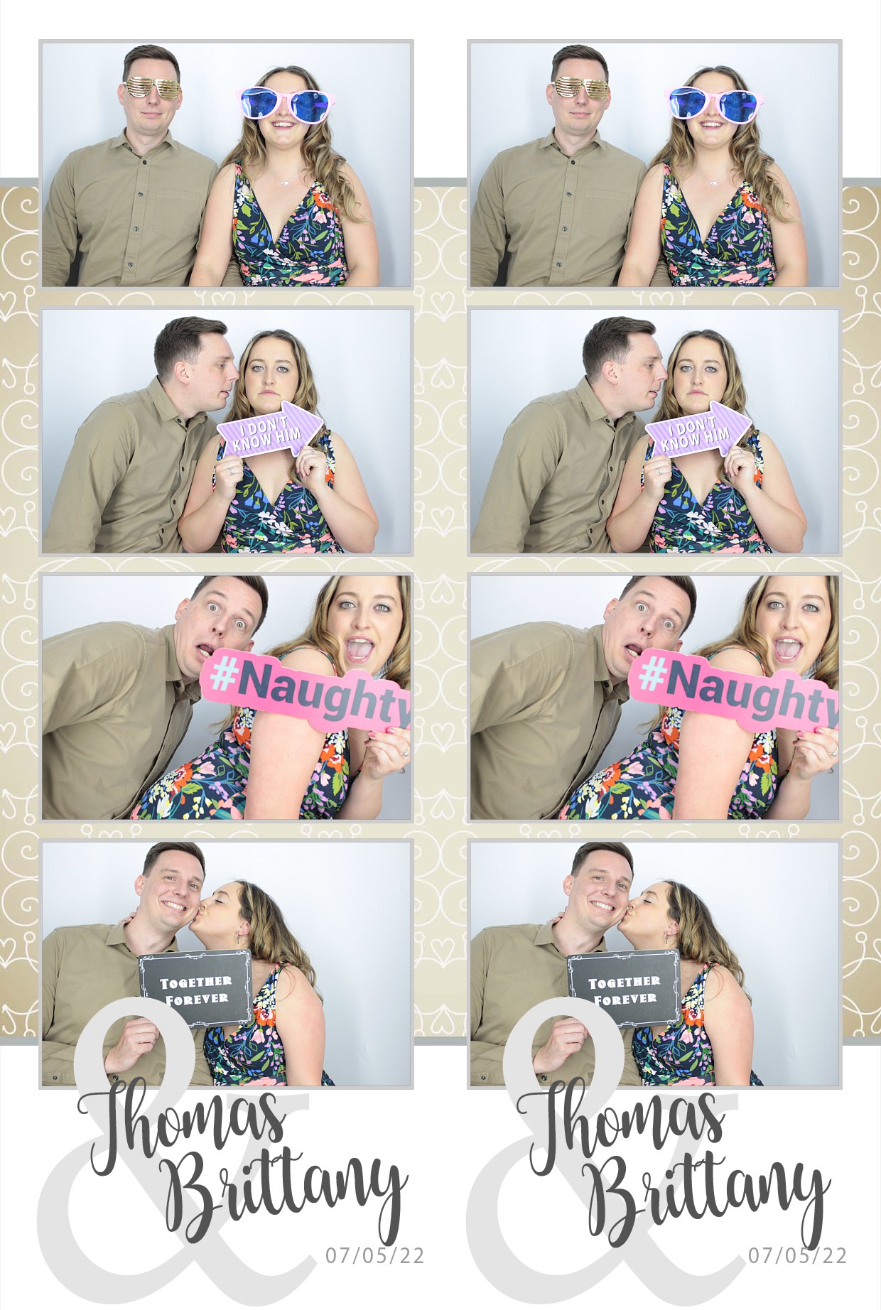 Thomas & brittany's Wedding  | View more photos from the event at gallery.myphotoboothexperience.co.uk/u/MyPhotoBoothExperienceLtd/Thomas-brittanys-Wedding