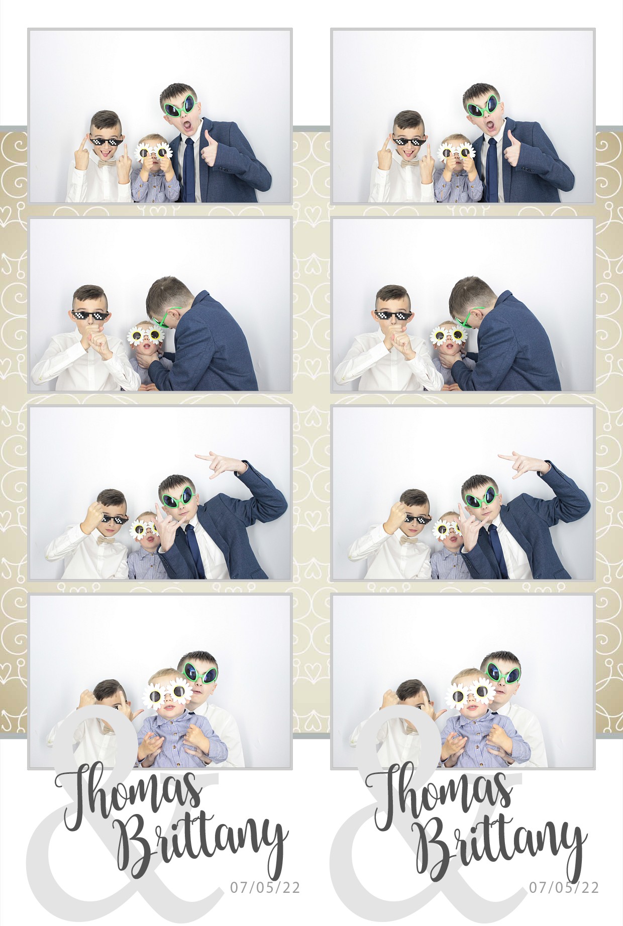 Thomas & brittany's Wedding  | View more photos from the event at gallery.myphotoboothexperience.co.uk/u/MyPhotoBoothExperienceLtd/Thomas-brittanys-Wedding