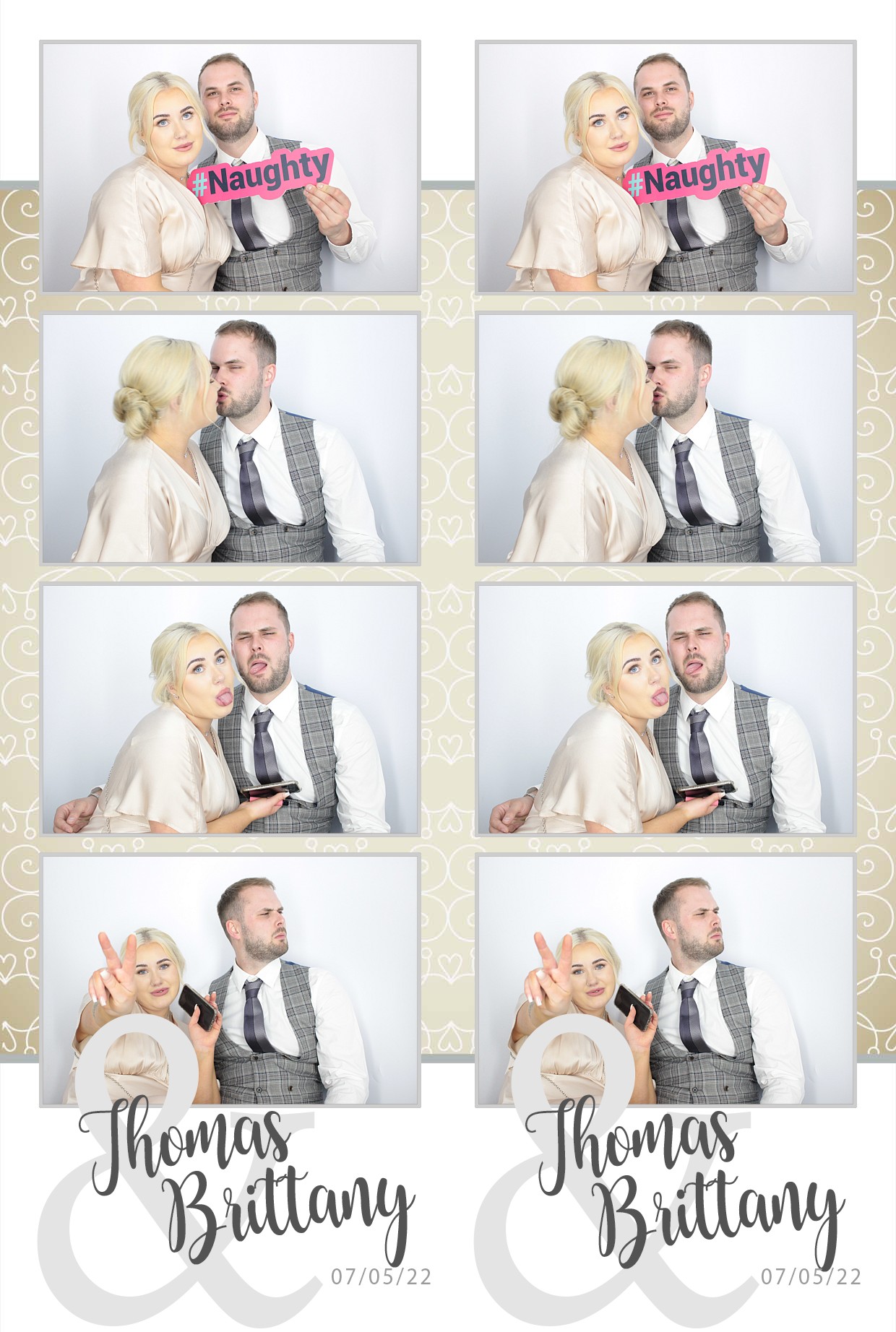 Thomas & brittany's Wedding  | View more photos from the event at gallery.myphotoboothexperience.co.uk/u/MyPhotoBoothExperienceLtd/Thomas-brittanys-Wedding