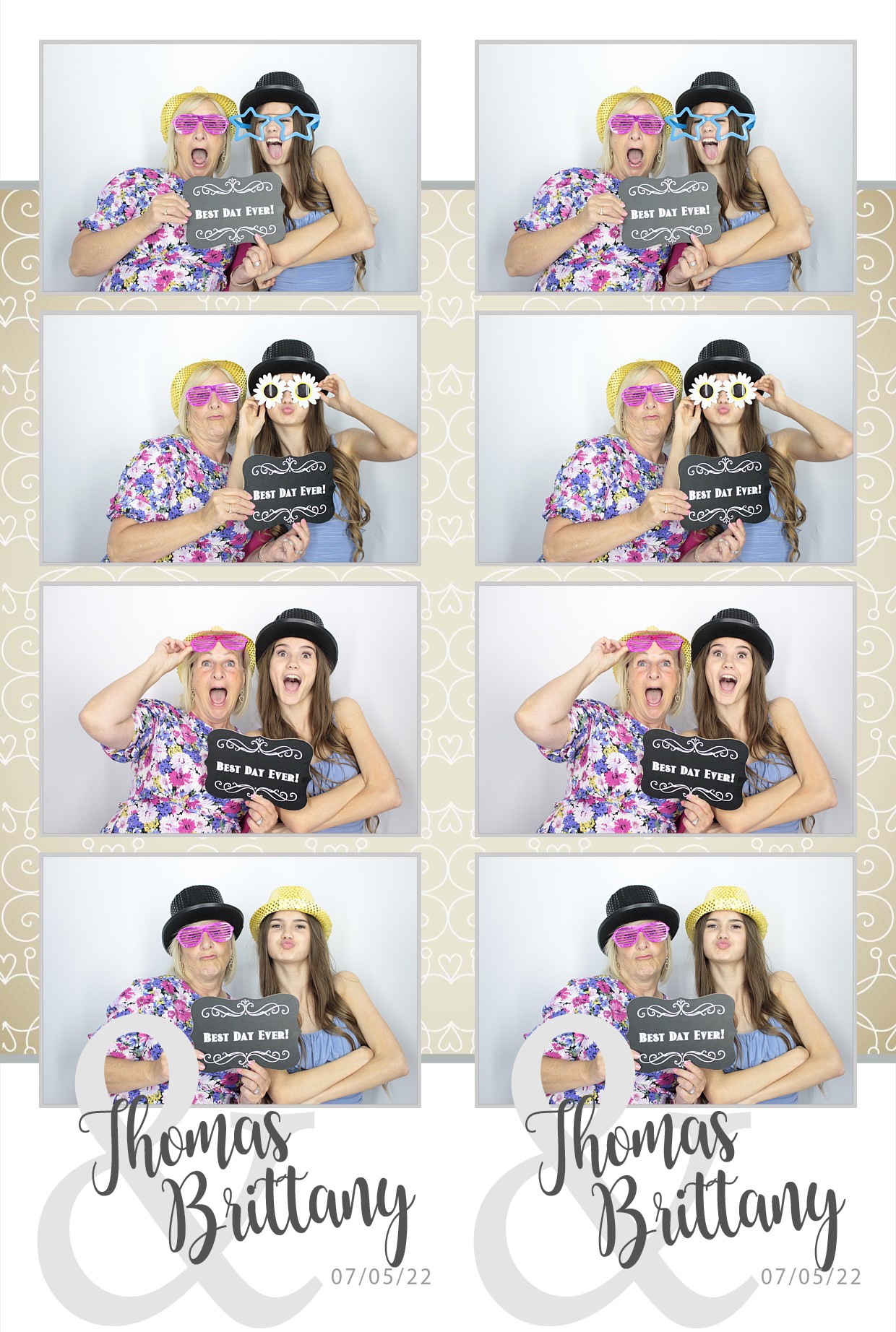 Thomas & brittany's Wedding  | View more photos from the event at gallery.myphotoboothexperience.co.uk/u/MyPhotoBoothExperienceLtd/Thomas-brittanys-Wedding