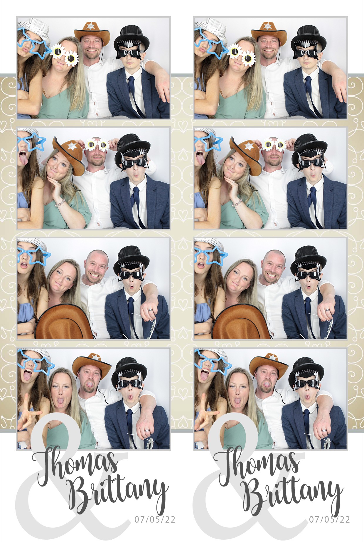 Thomas & brittany's Wedding  | View more photos from the event at gallery.myphotoboothexperience.co.uk/u/MyPhotoBoothExperienceLtd/Thomas-brittanys-Wedding