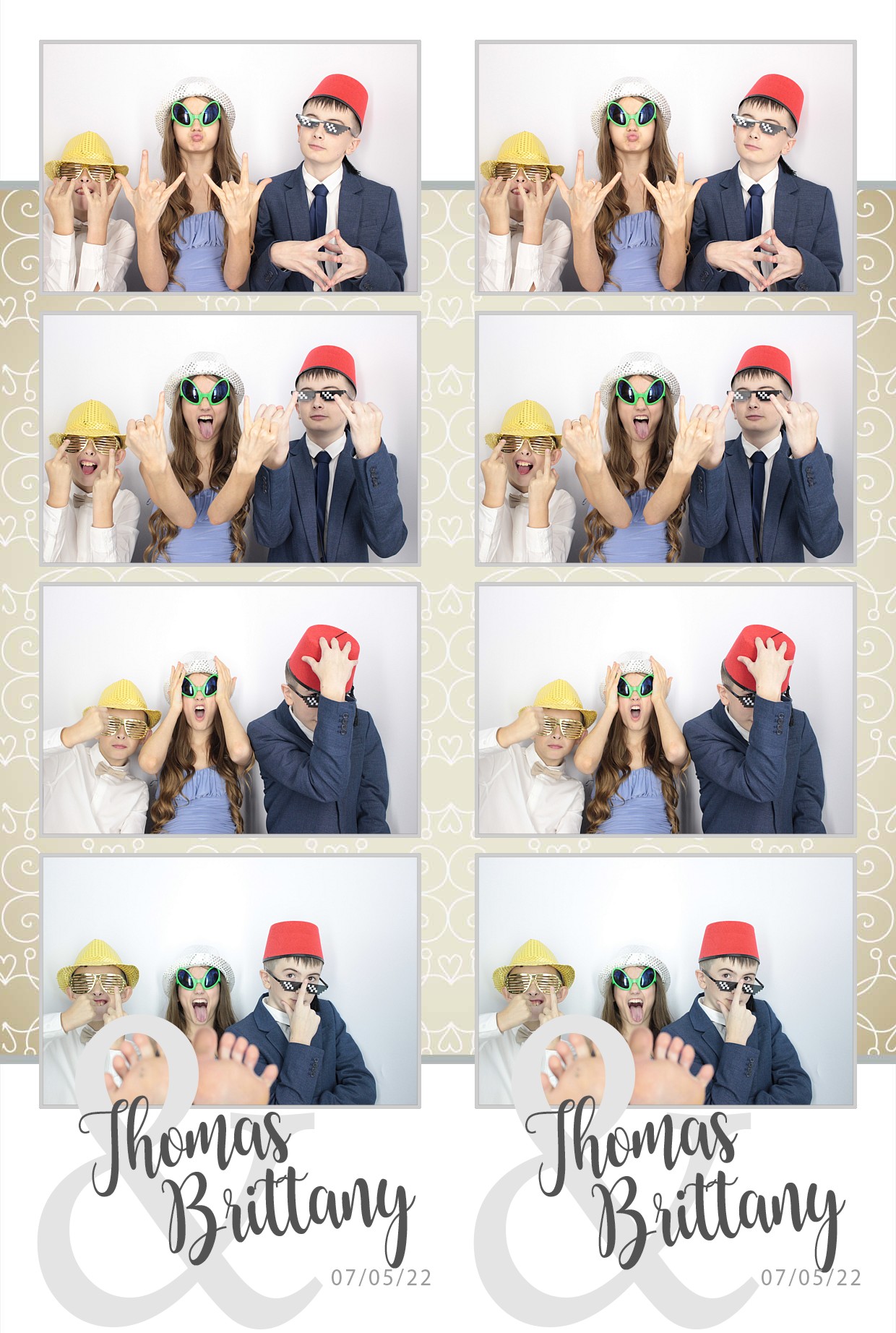 Thomas & brittany's Wedding  | View more photos from the event at gallery.myphotoboothexperience.co.uk/u/MyPhotoBoothExperienceLtd/Thomas-brittanys-Wedding