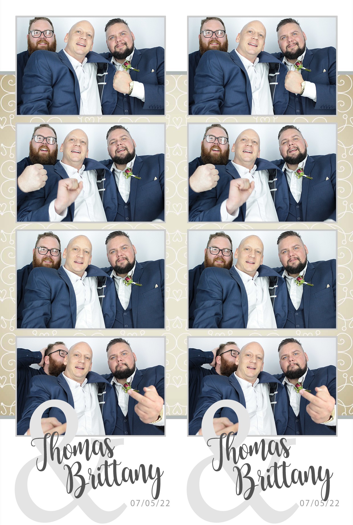 Thomas & brittany's Wedding  | View more photos from the event at gallery.myphotoboothexperience.co.uk/u/MyPhotoBoothExperienceLtd/Thomas-brittanys-Wedding