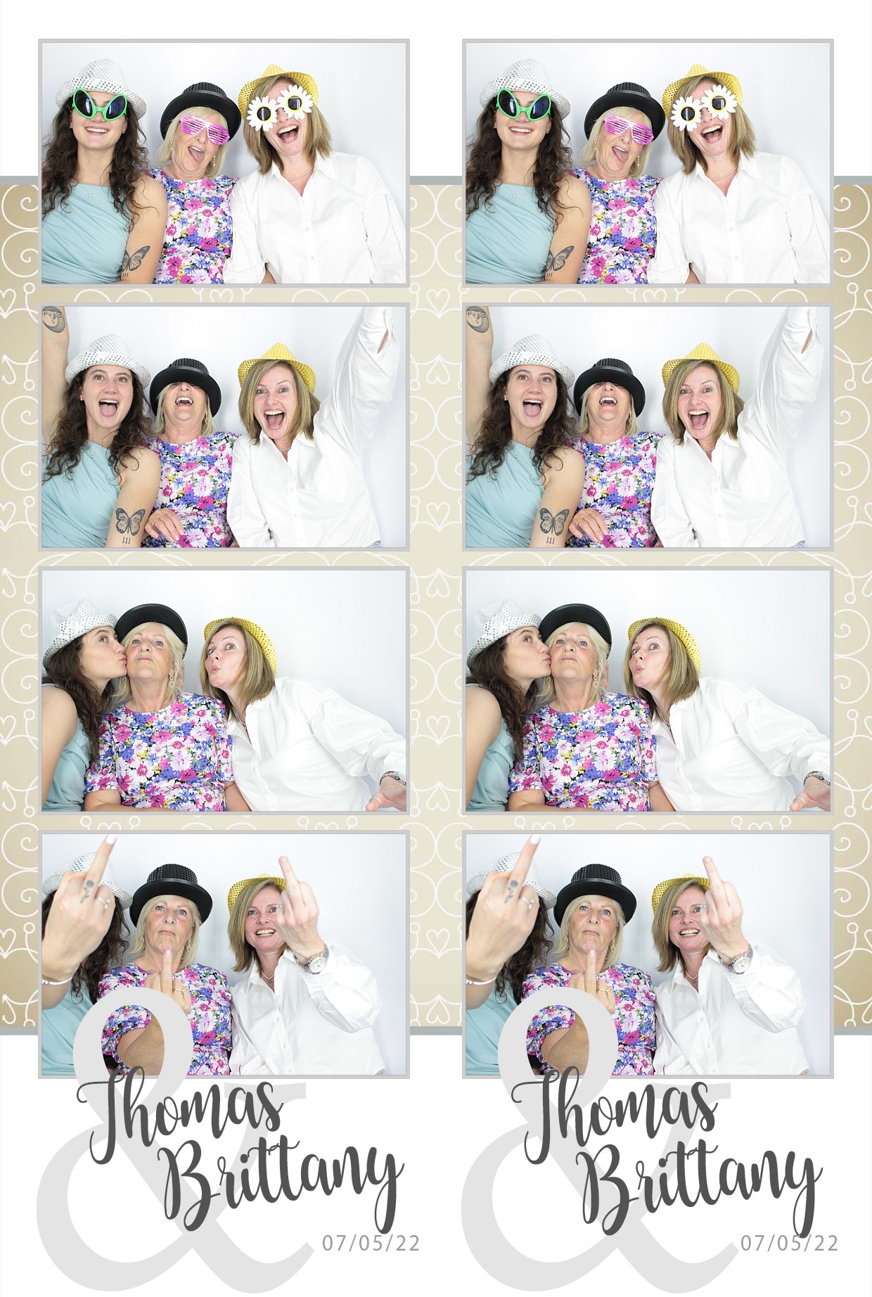Thomas & brittany's Wedding  | View more photos from the event at gallery.myphotoboothexperience.co.uk/u/MyPhotoBoothExperienceLtd/Thomas-brittanys-Wedding