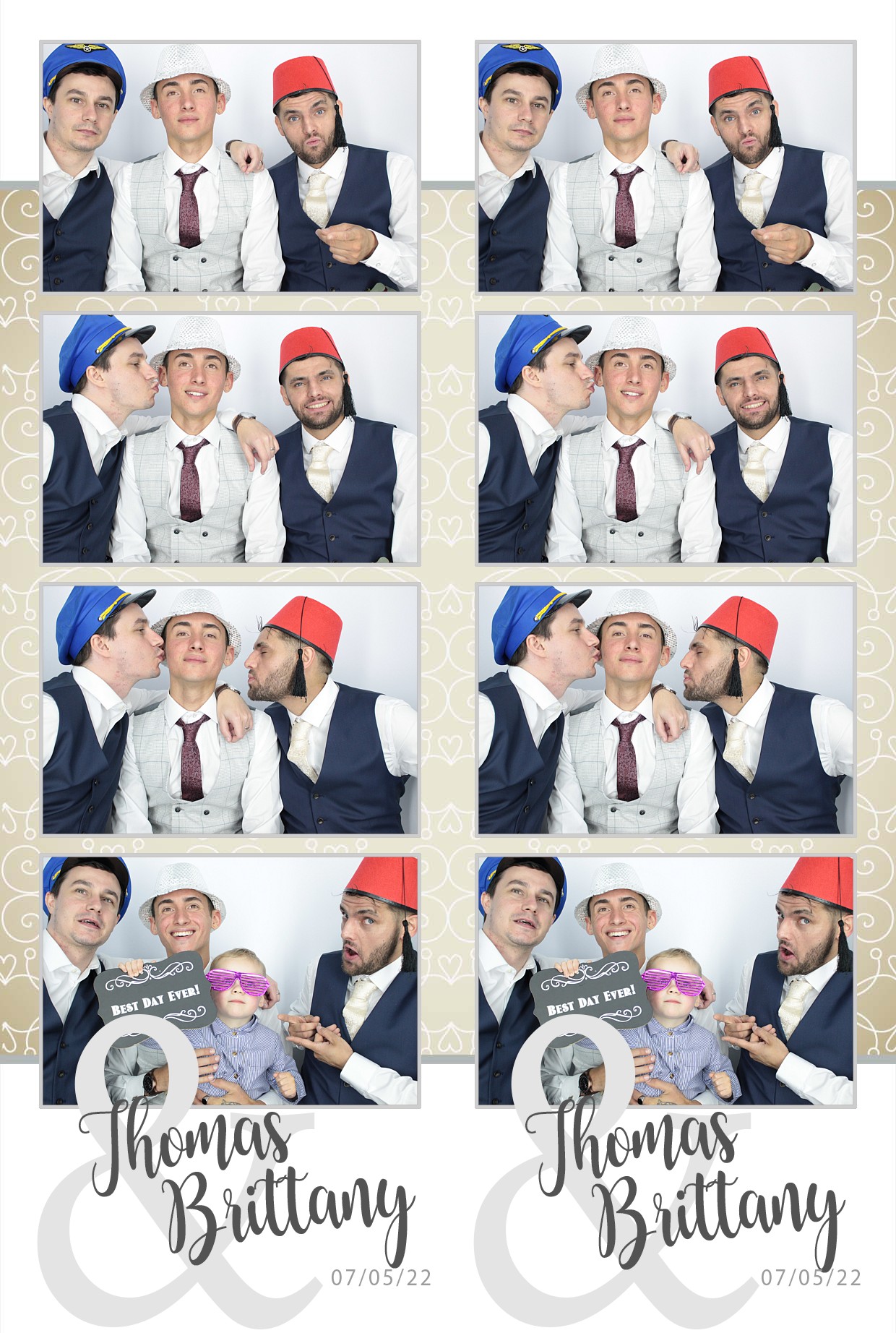 Thomas & brittany's Wedding  | View more photos from the event at gallery.myphotoboothexperience.co.uk/u/MyPhotoBoothExperienceLtd/Thomas-brittanys-Wedding
