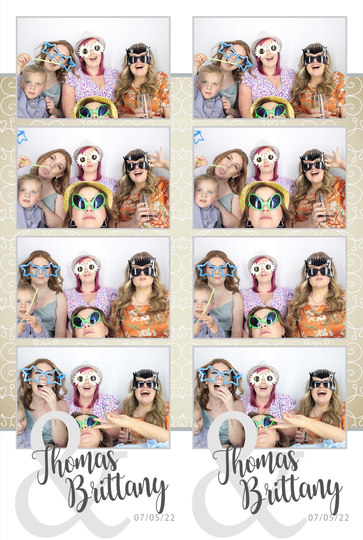 Thomas & brittany's Wedding  | View more photos from the event at gallery.myphotoboothexperience.co.uk/u/MyPhotoBoothExperienceLtd/Thomas-brittanys-Wedding