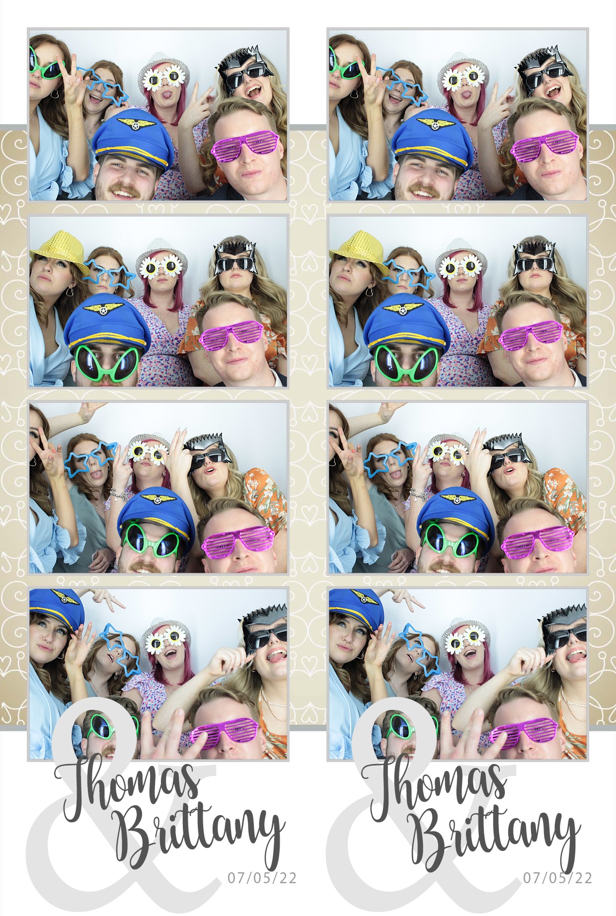 Thomas & brittany's Wedding  | View more photos from the event at gallery.myphotoboothexperience.co.uk/u/MyPhotoBoothExperienceLtd/Thomas-brittanys-Wedding