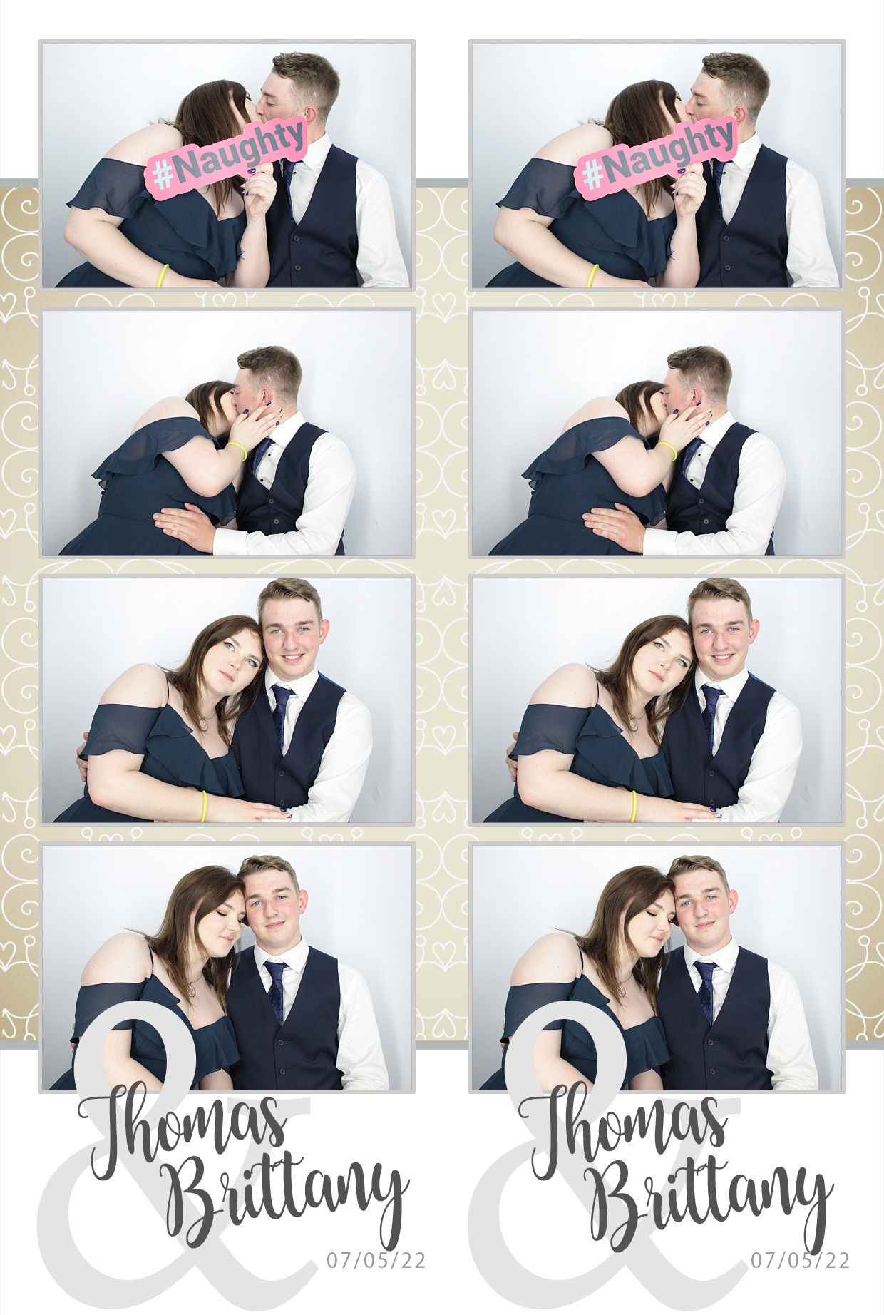 Thomas & brittany's Wedding  | View more photos from the event at gallery.myphotoboothexperience.co.uk/u/MyPhotoBoothExperienceLtd/Thomas-brittanys-Wedding