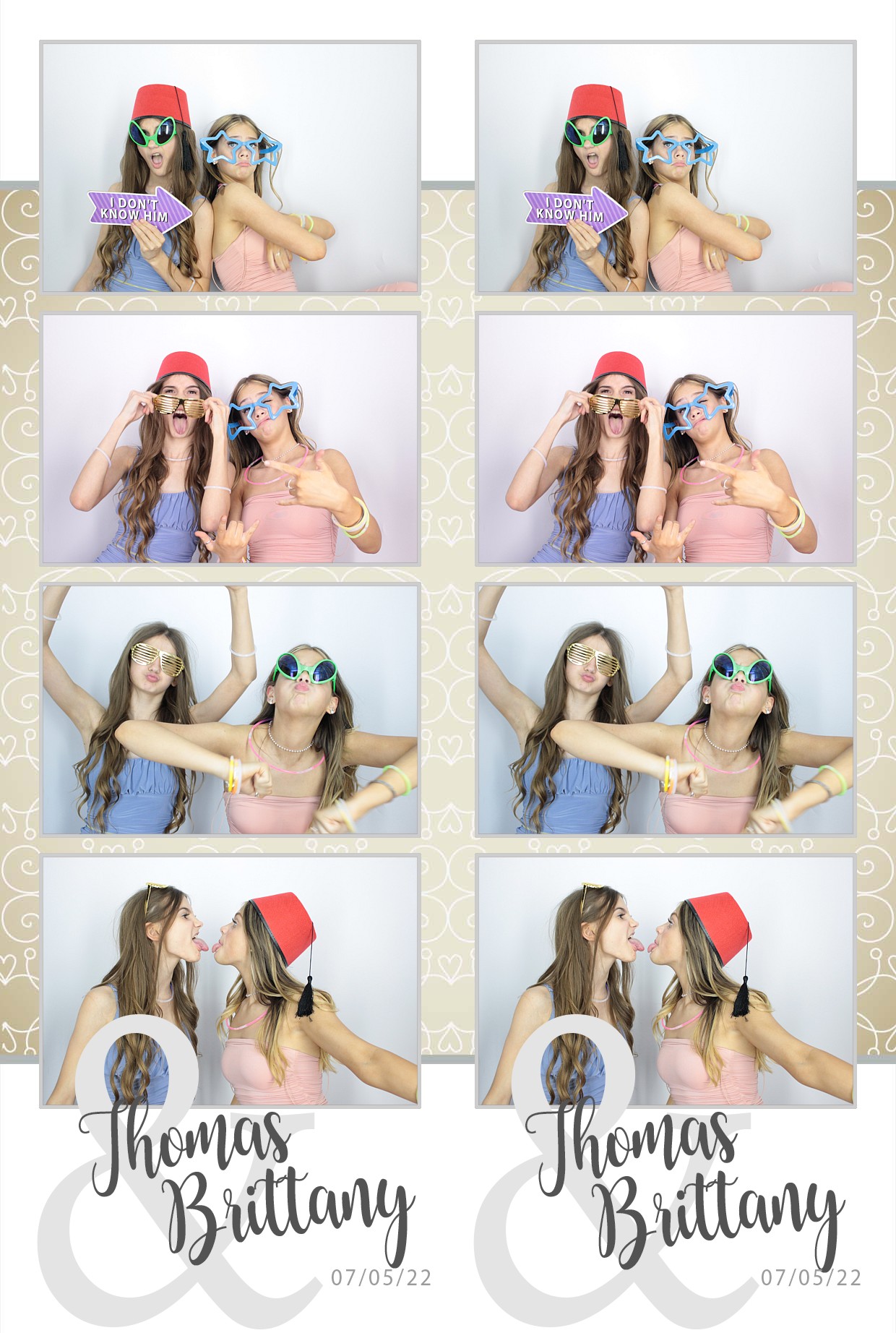 Thomas & brittany's Wedding  | View more photos from the event at gallery.myphotoboothexperience.co.uk/u/MyPhotoBoothExperienceLtd/Thomas-brittanys-Wedding