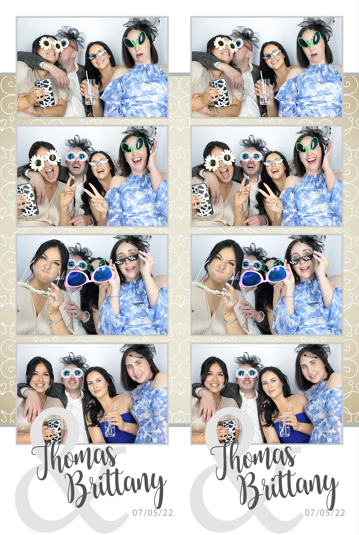 Thomas & brittany's Wedding  | View more photos from the event at gallery.myphotoboothexperience.co.uk/u/MyPhotoBoothExperienceLtd/Thomas-brittanys-Wedding