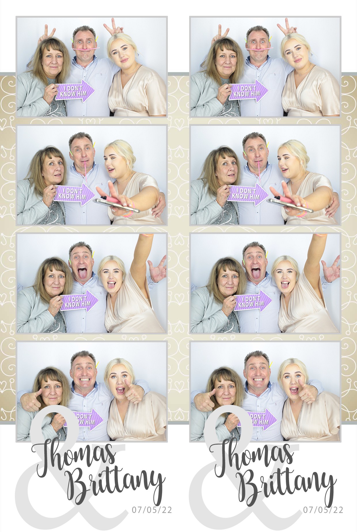 Thomas & brittany's Wedding  | View more photos from the event at gallery.myphotoboothexperience.co.uk/u/MyPhotoBoothExperienceLtd/Thomas-brittanys-Wedding
